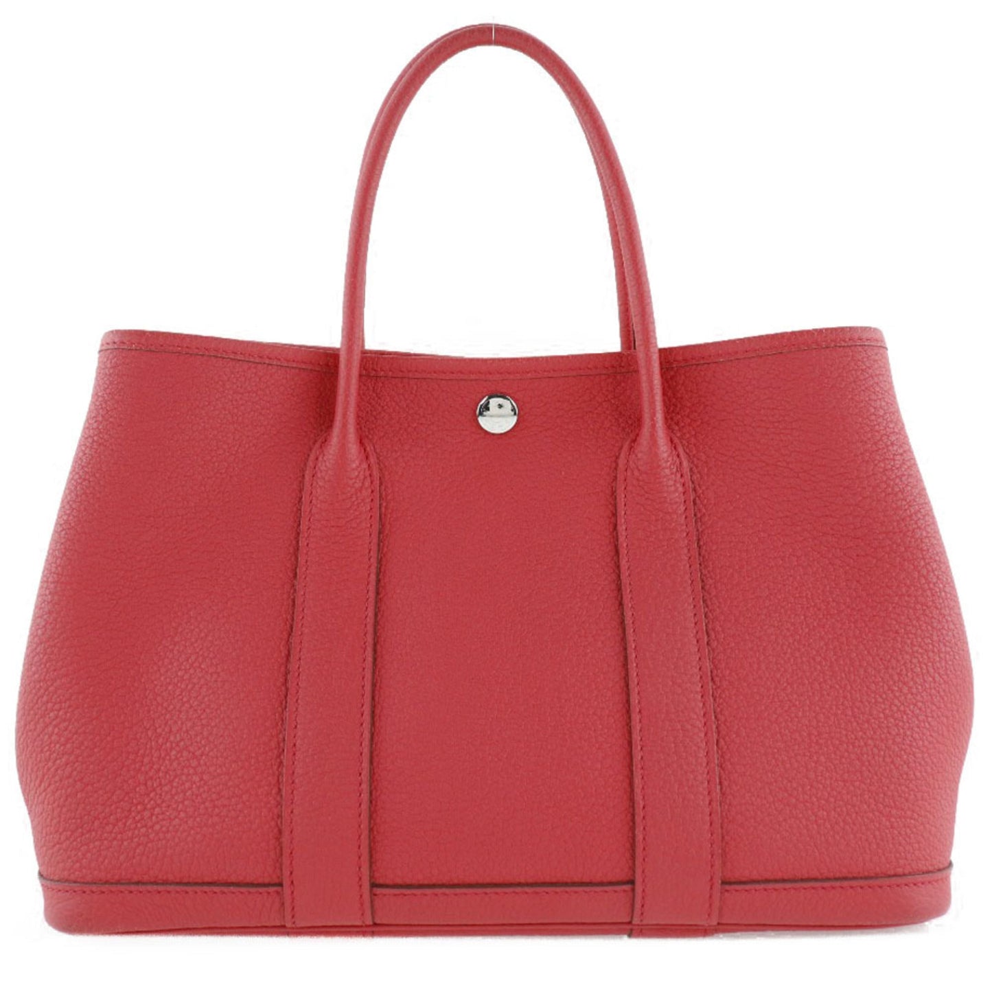 Hermes Garden Bougainvillier Pink Negonda Leather Handbag ( )