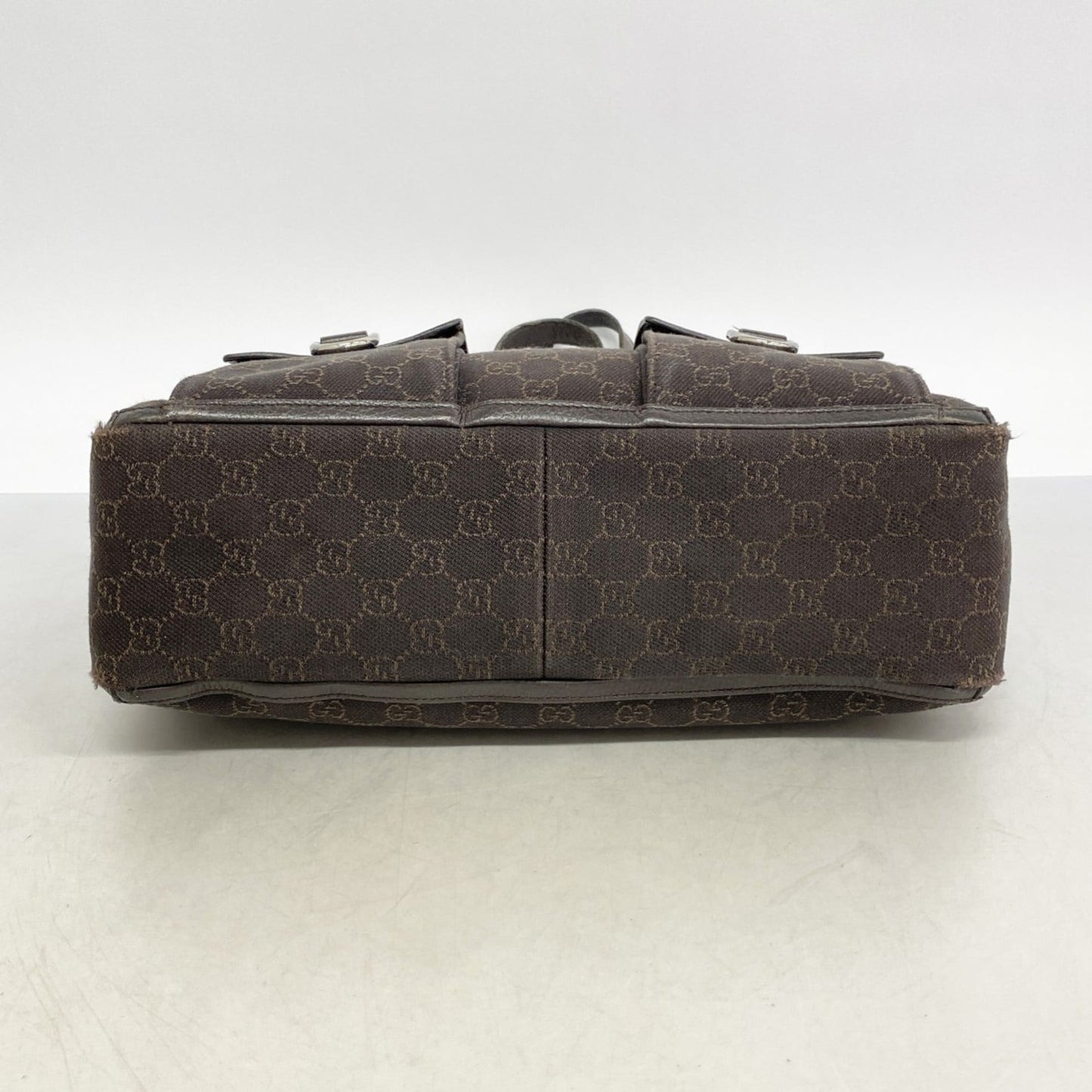 Gucci Brown Denim Tote Bag ( )