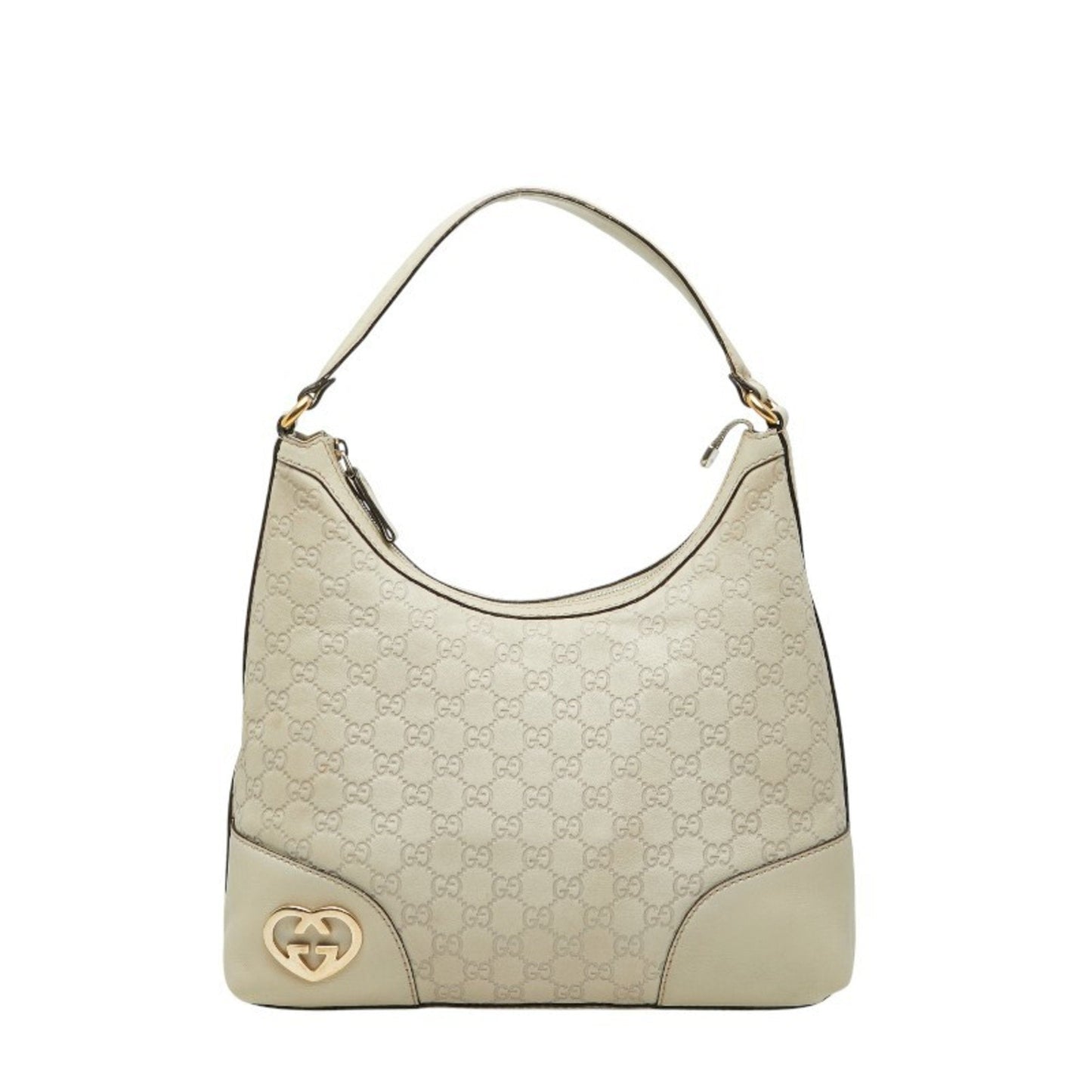 Gucci Guccissima White Leather Tote Bag ( )