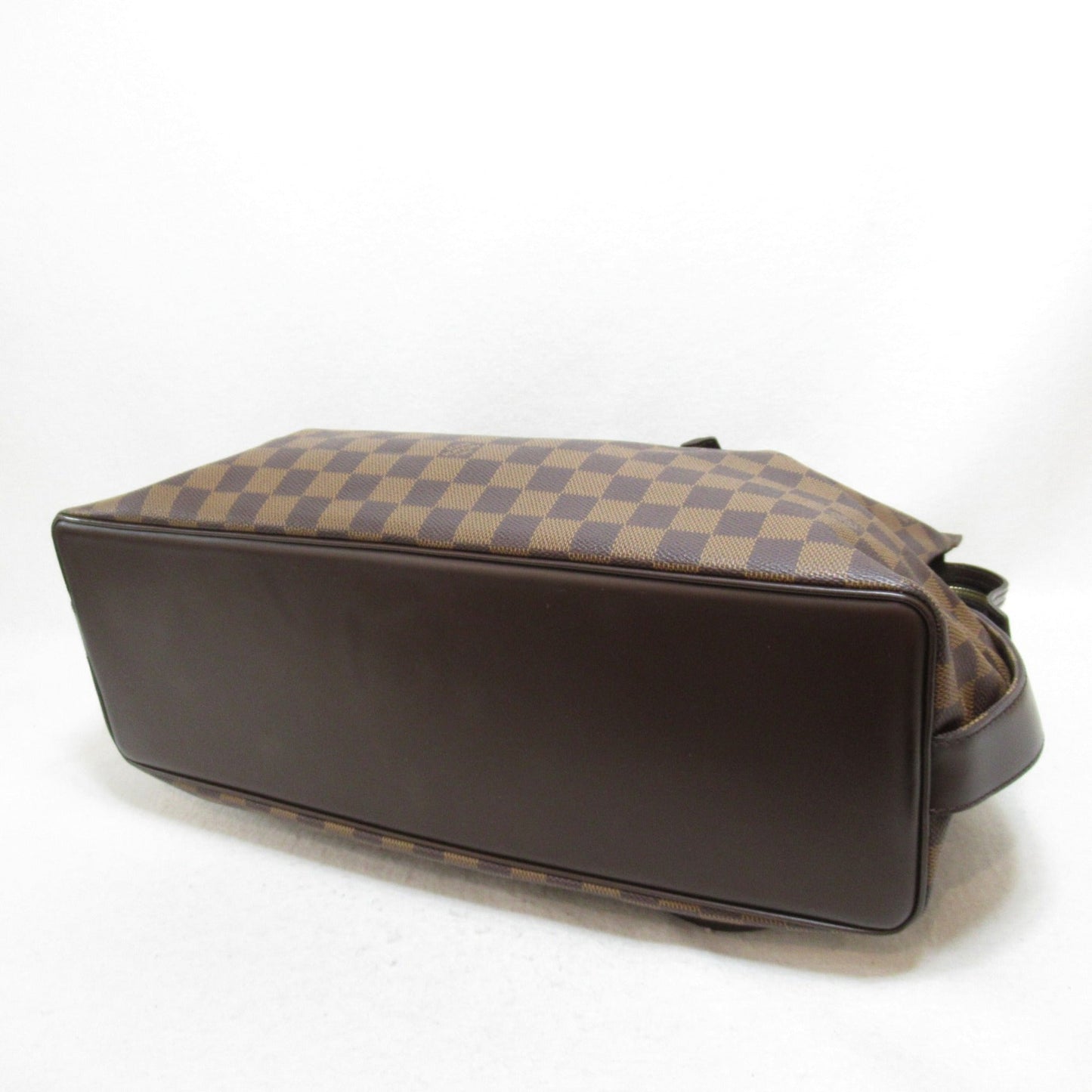 LOUIS VUITTON Chelsea Tote Bag Brown Ebene Damier PVC coated canvas