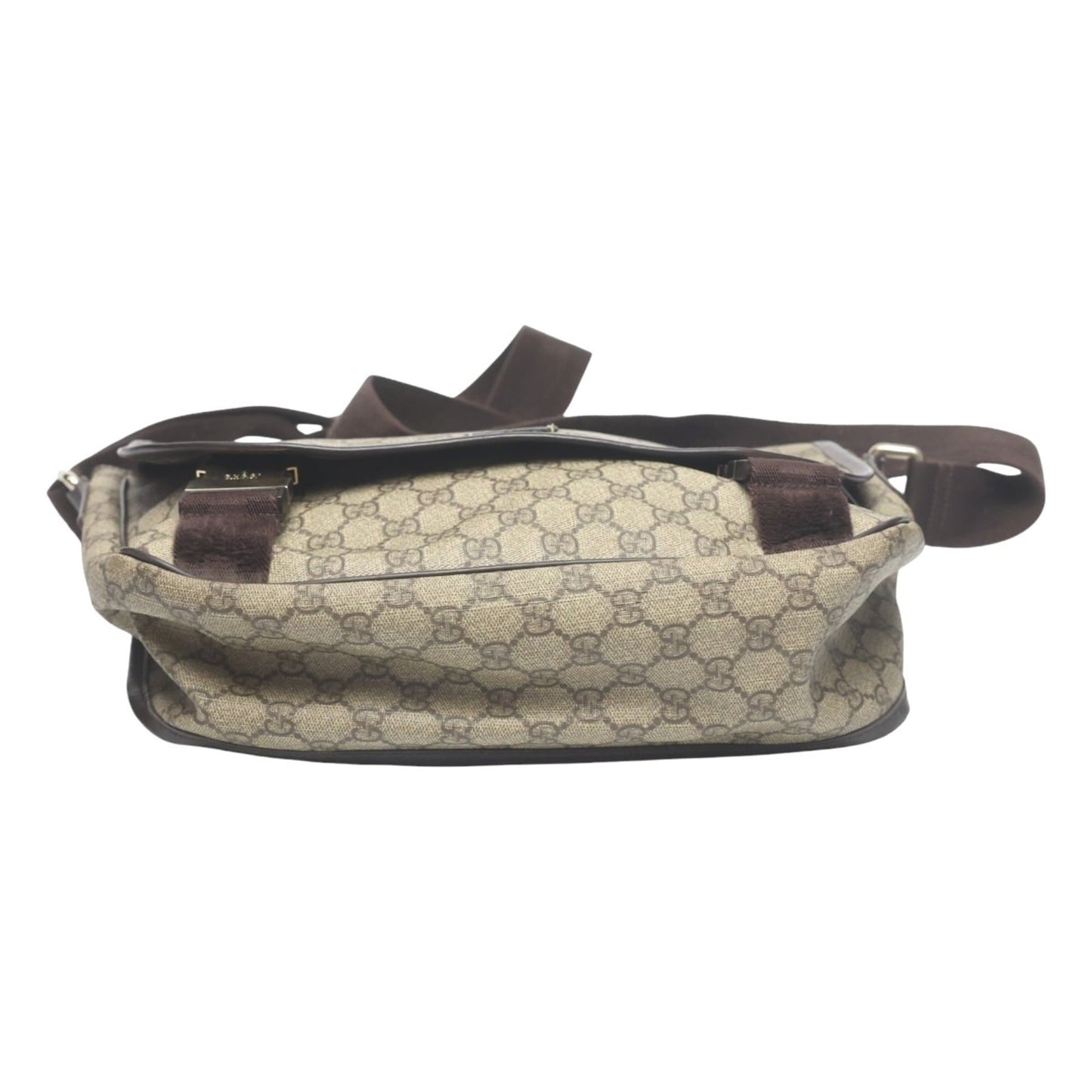 Gucci Brown Gg Plus Shoulder Bag ( )