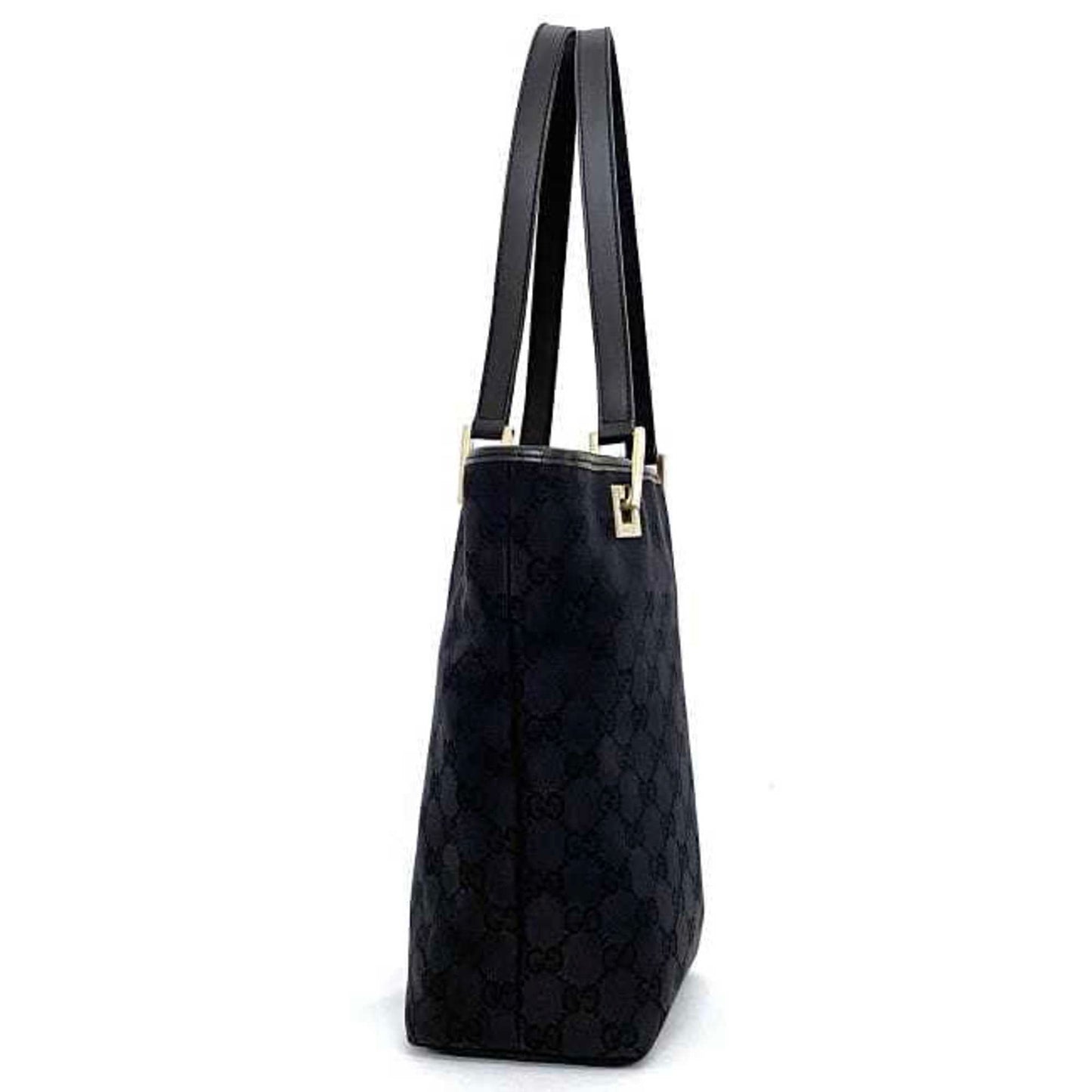 Gucci Leather Canvas Tote