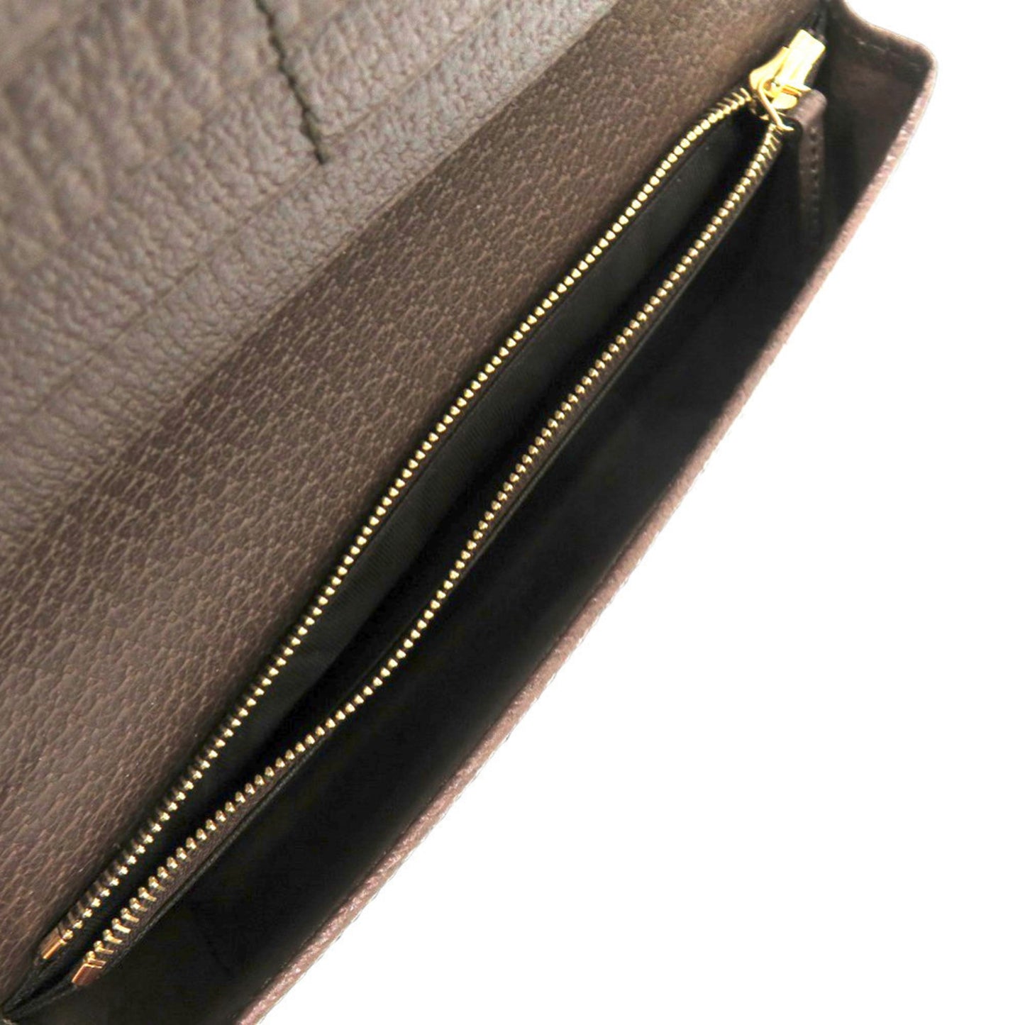 Gucci Beige Brown Multi-Color Gg Supreme Chain/Shoulder Wallet ( )