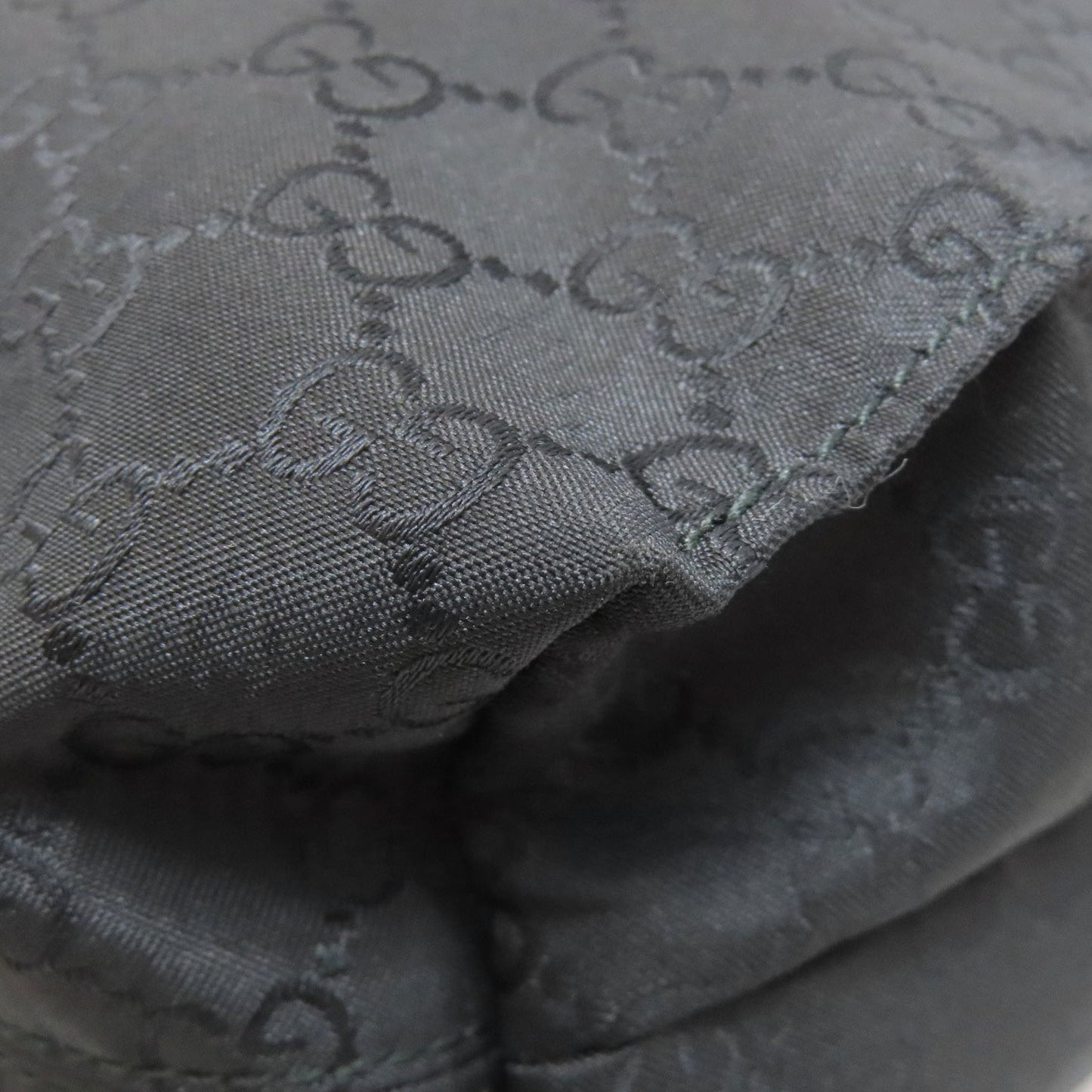 Gucci Black Nylon Canvas Tote Bag ( )