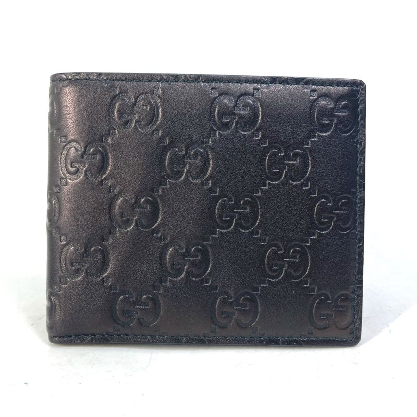 Gucci Black Leather Wallet (Bi-Fold) ( )