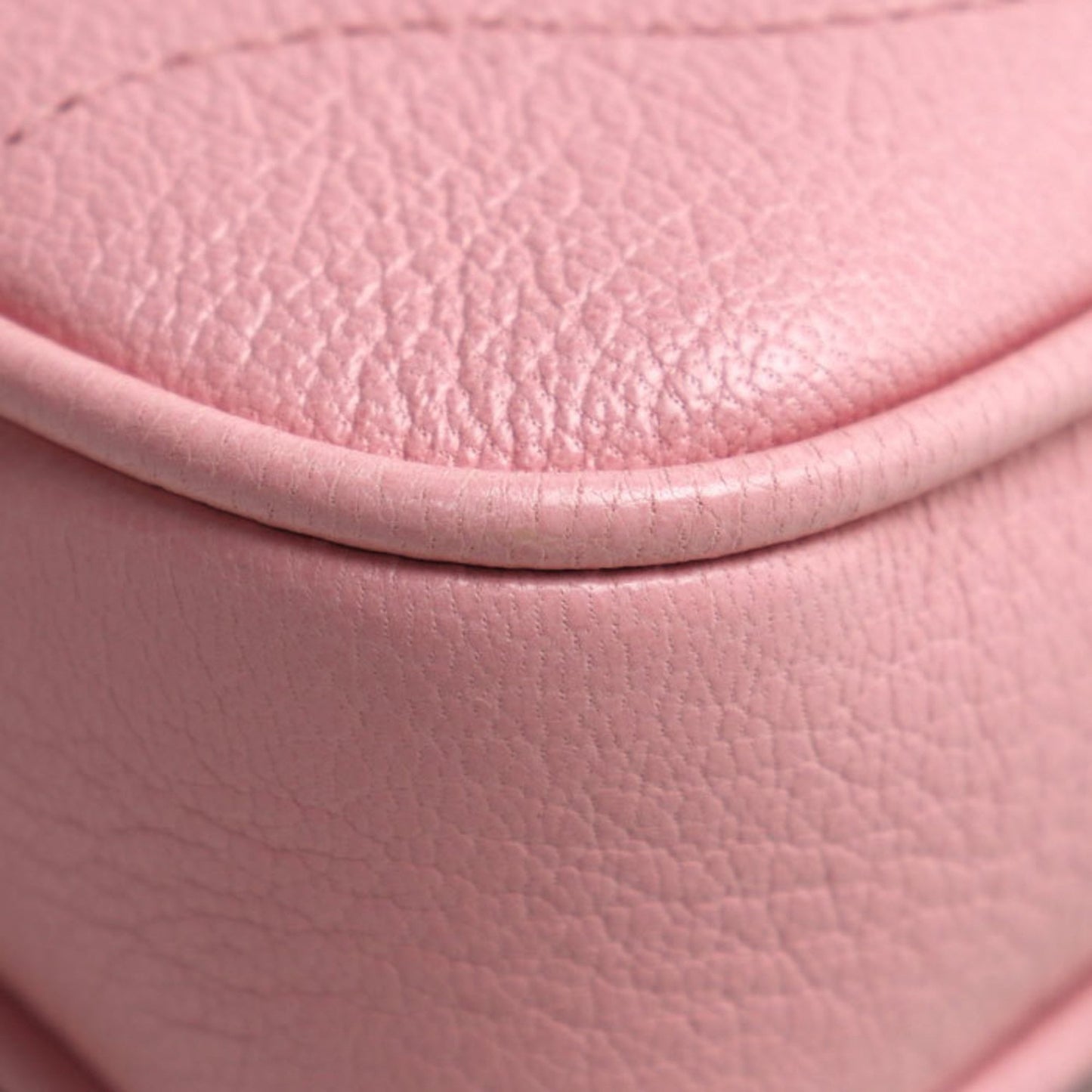 Gucci Pink Leather Shoulder Bag ( )
