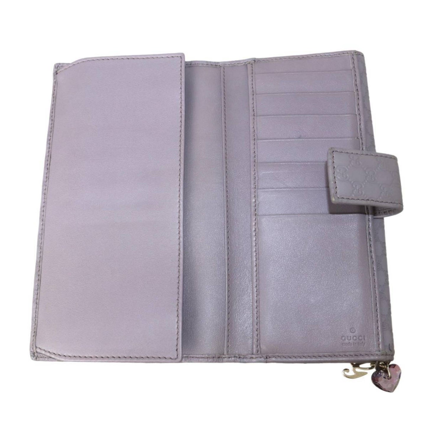 Gucci Purple Gray Long Wallet (Bi-Fold) ( )
