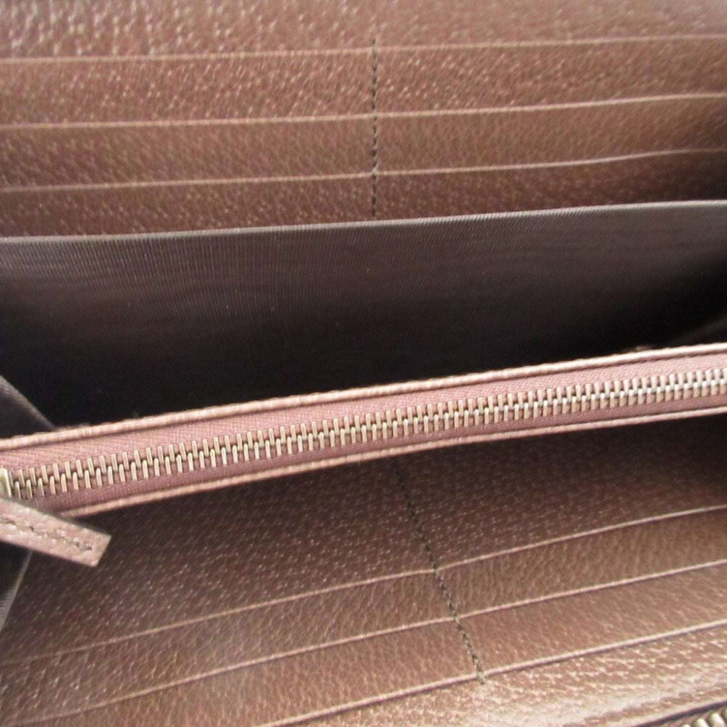 Gucci Beige Brown Gg Supreme Leather Coin Purse/Coin Case ( )