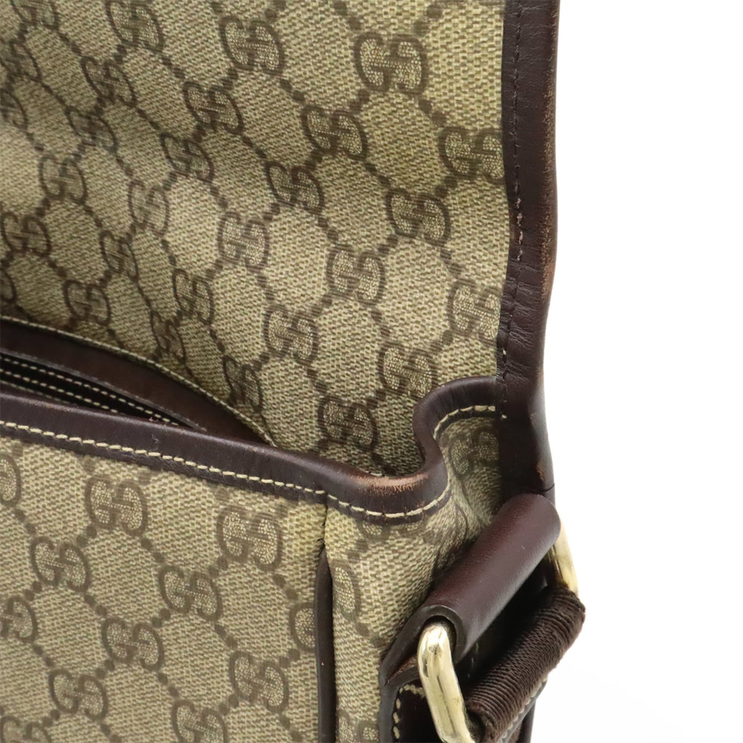 Gucci Gg Plus Beige Gg Supreme Shoulder Bag ( )