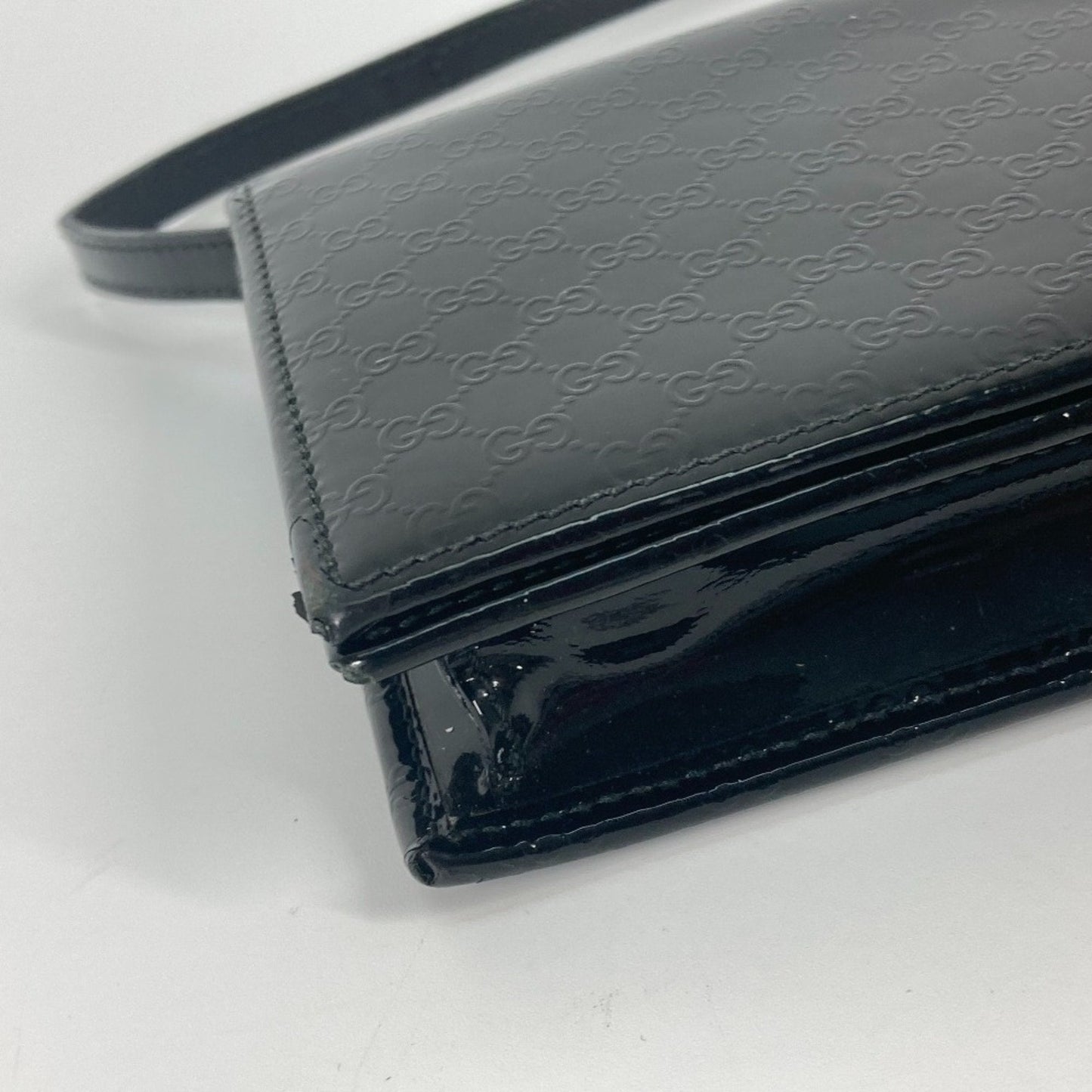 Gucci Black Chain/Shoulder Wallet ( )