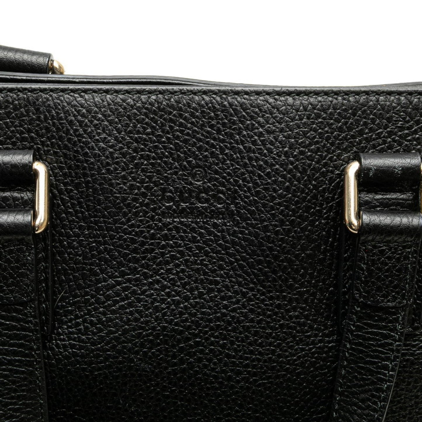 Gucci Black Bamboo Handbag Shoulder Bag ( )