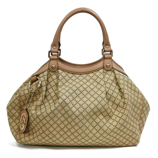 Gucci Beige Canvas Handbag Style 2