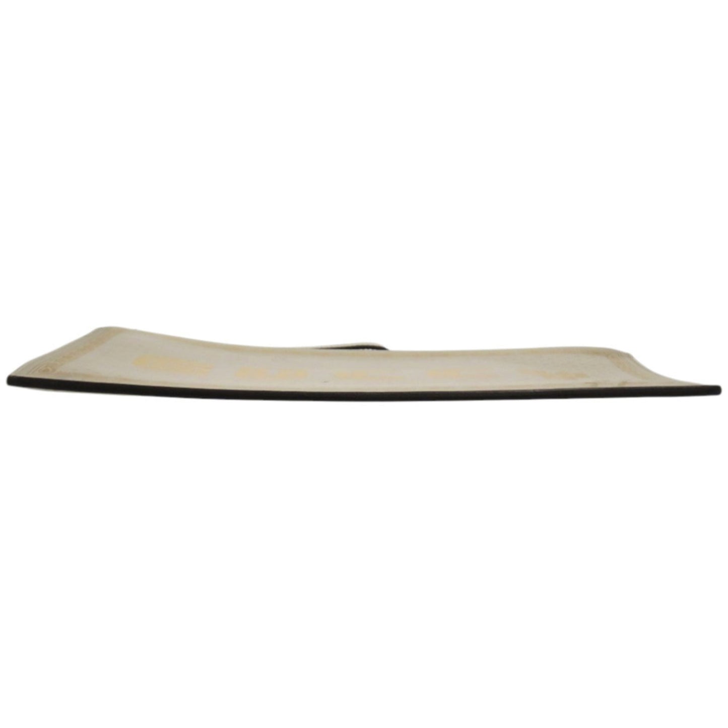 Gucci Gold Ivory Leather Clutch Bag ( )