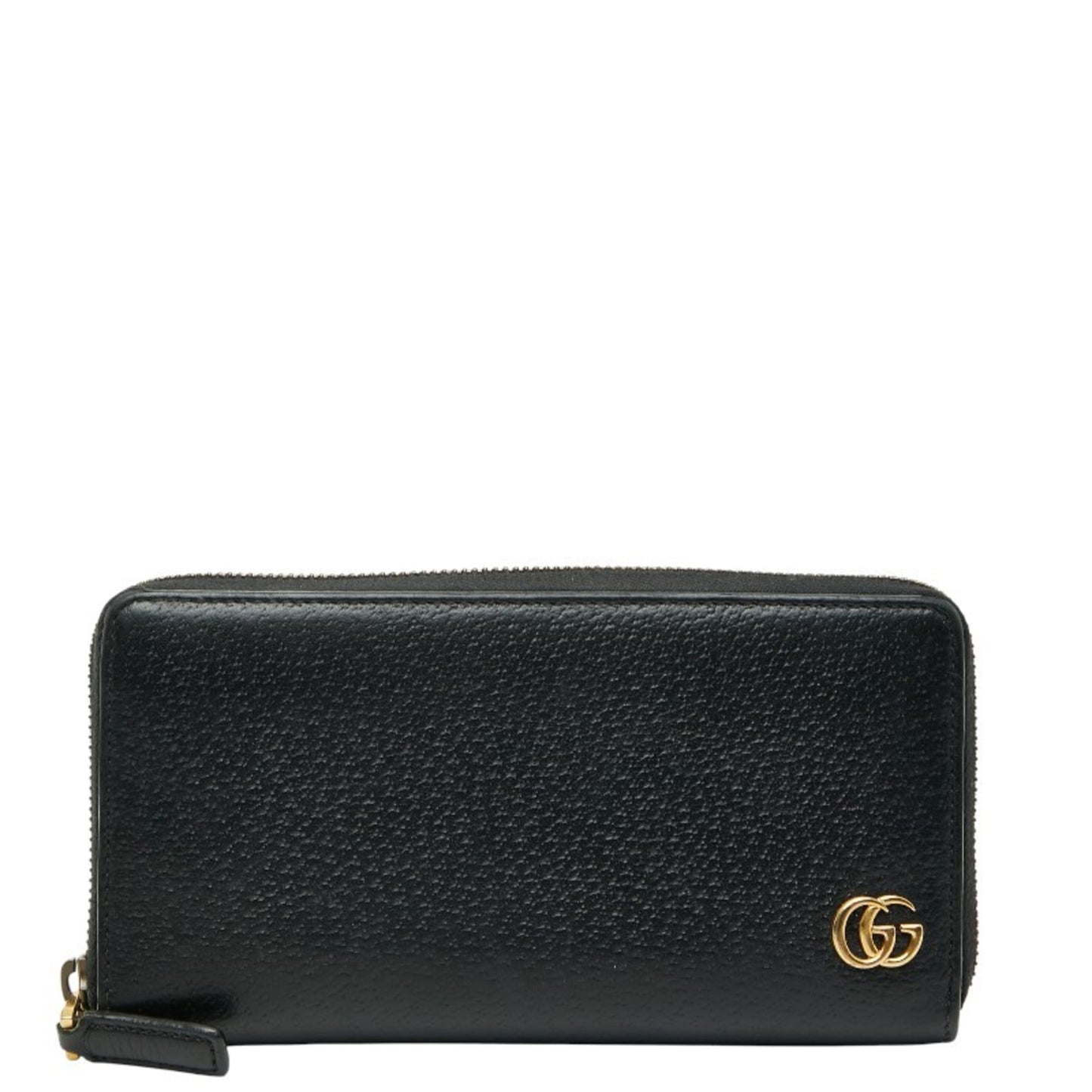 Gucci Black Leather Long Wallet (Bi-Fold) ( )