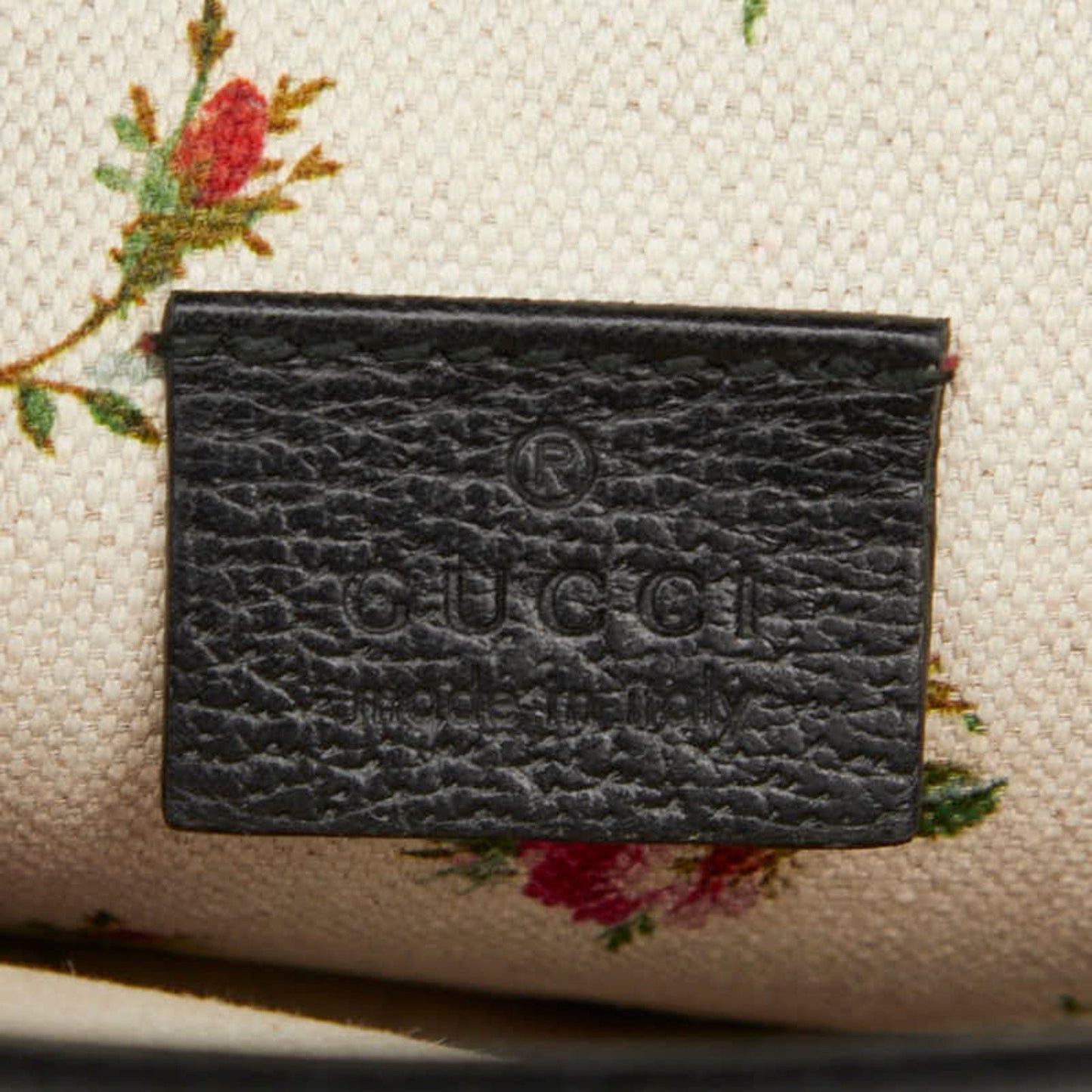 Gucci Black Leather Shoulder Bag ( )