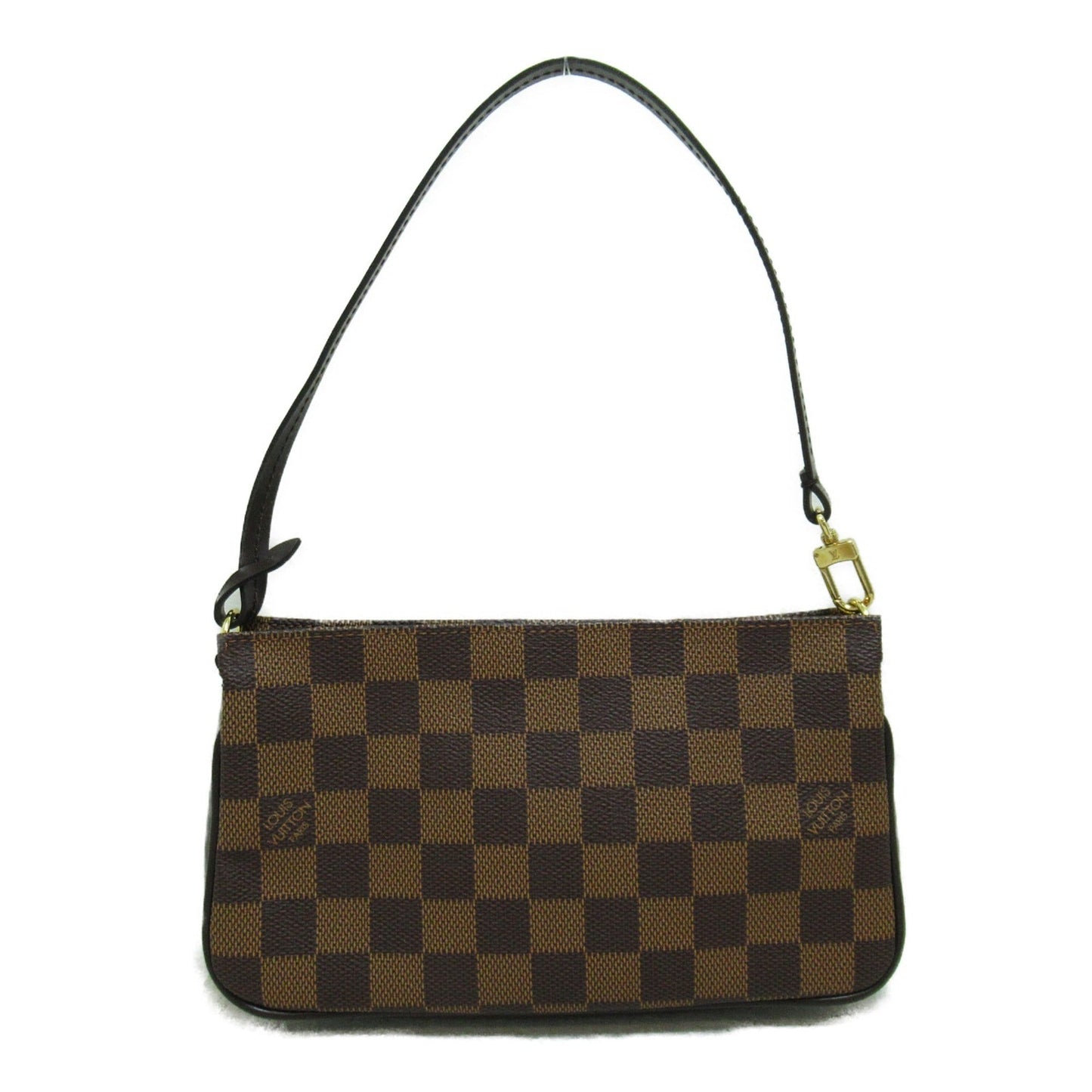 LOUIS VUITTON Accessory pouch Brown Ebene Damier PVC coated canvas N51983