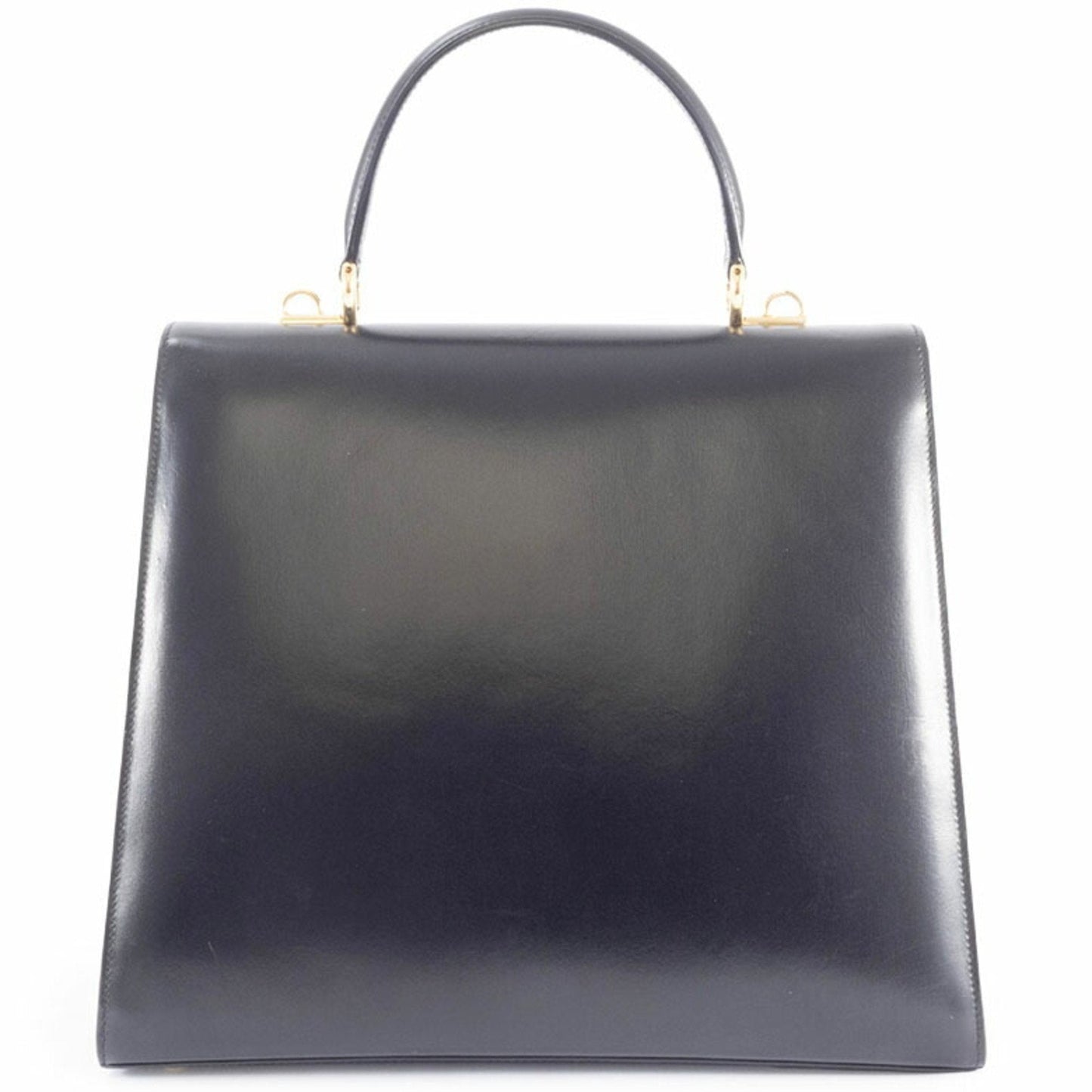 Gucci Black Leather Handbag ( )