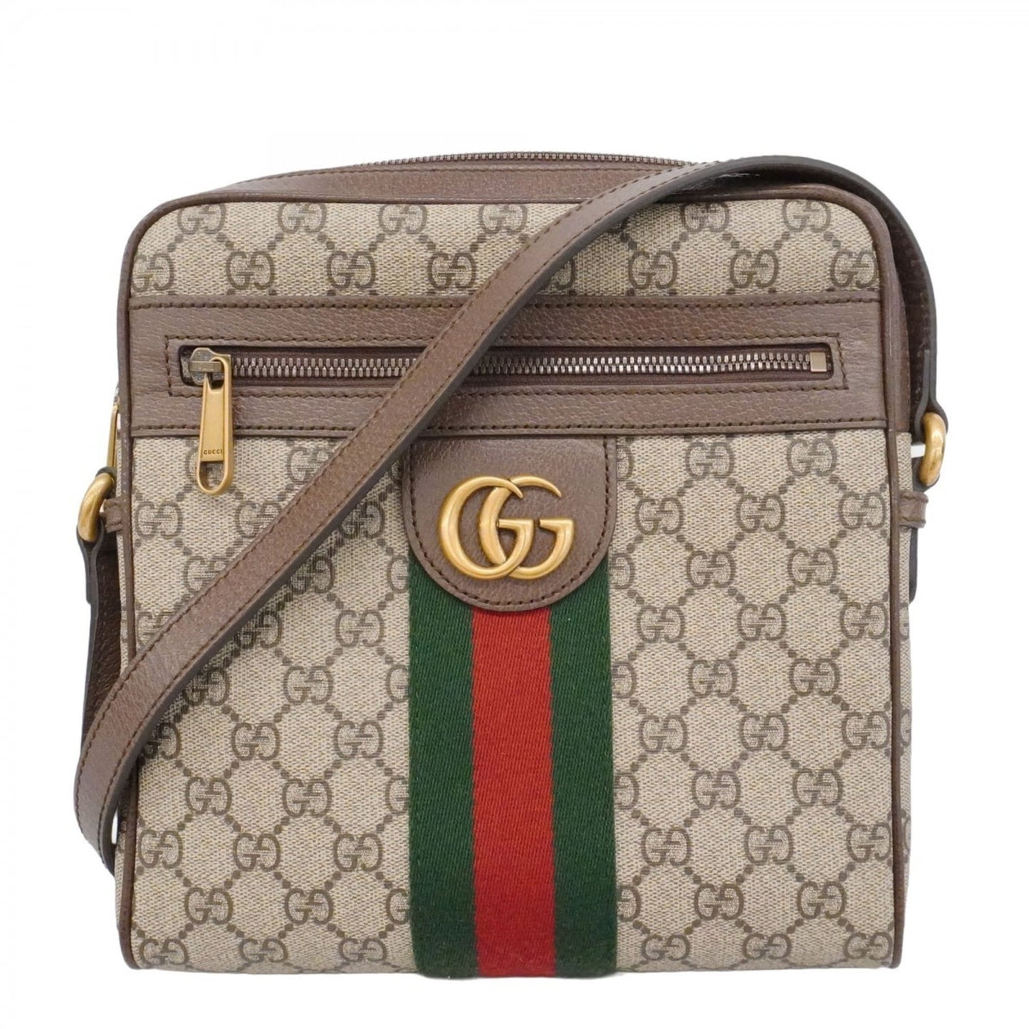 Gucci Brown Pvc Shoulder Bag ( )