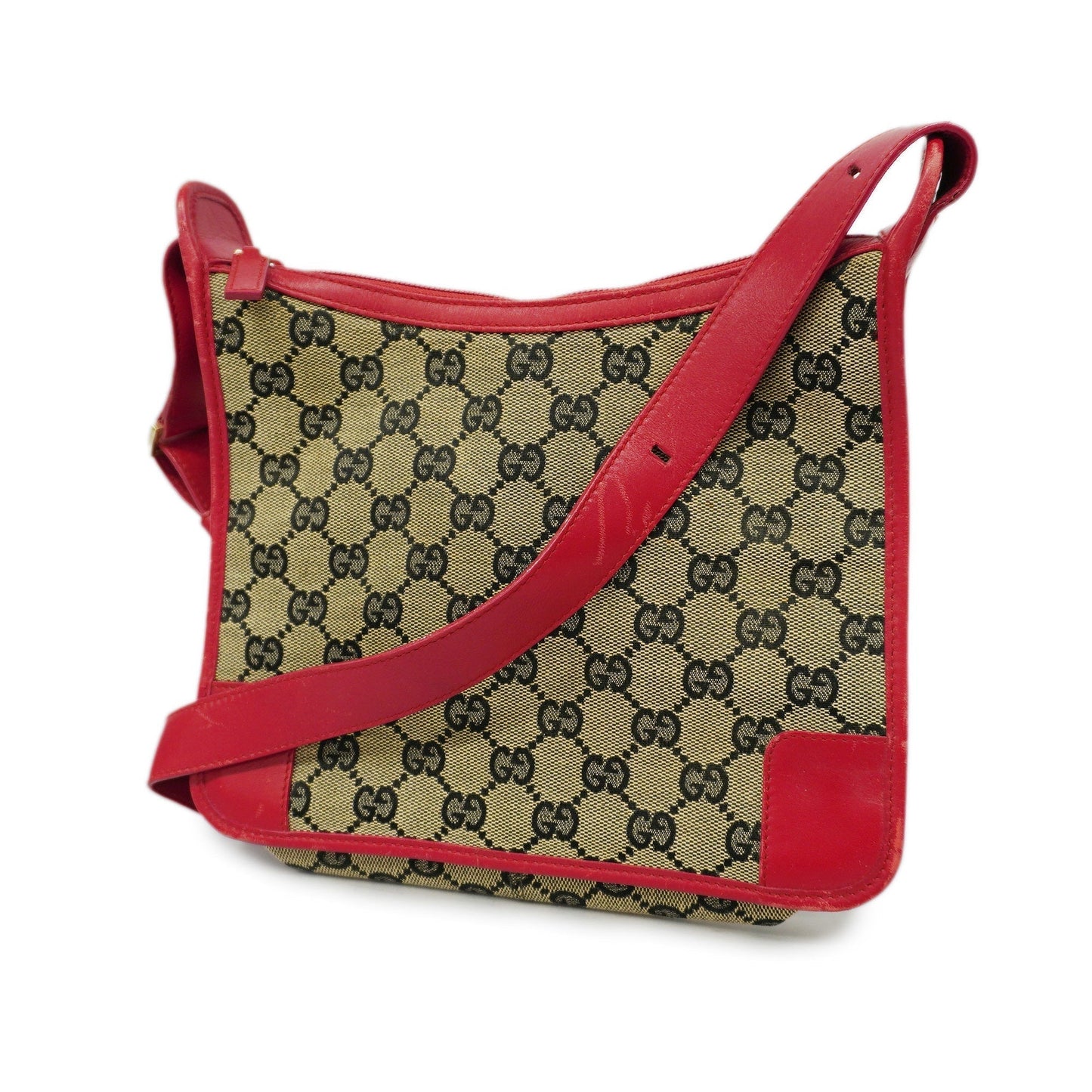 Gucci Canvas Shoulder Bag