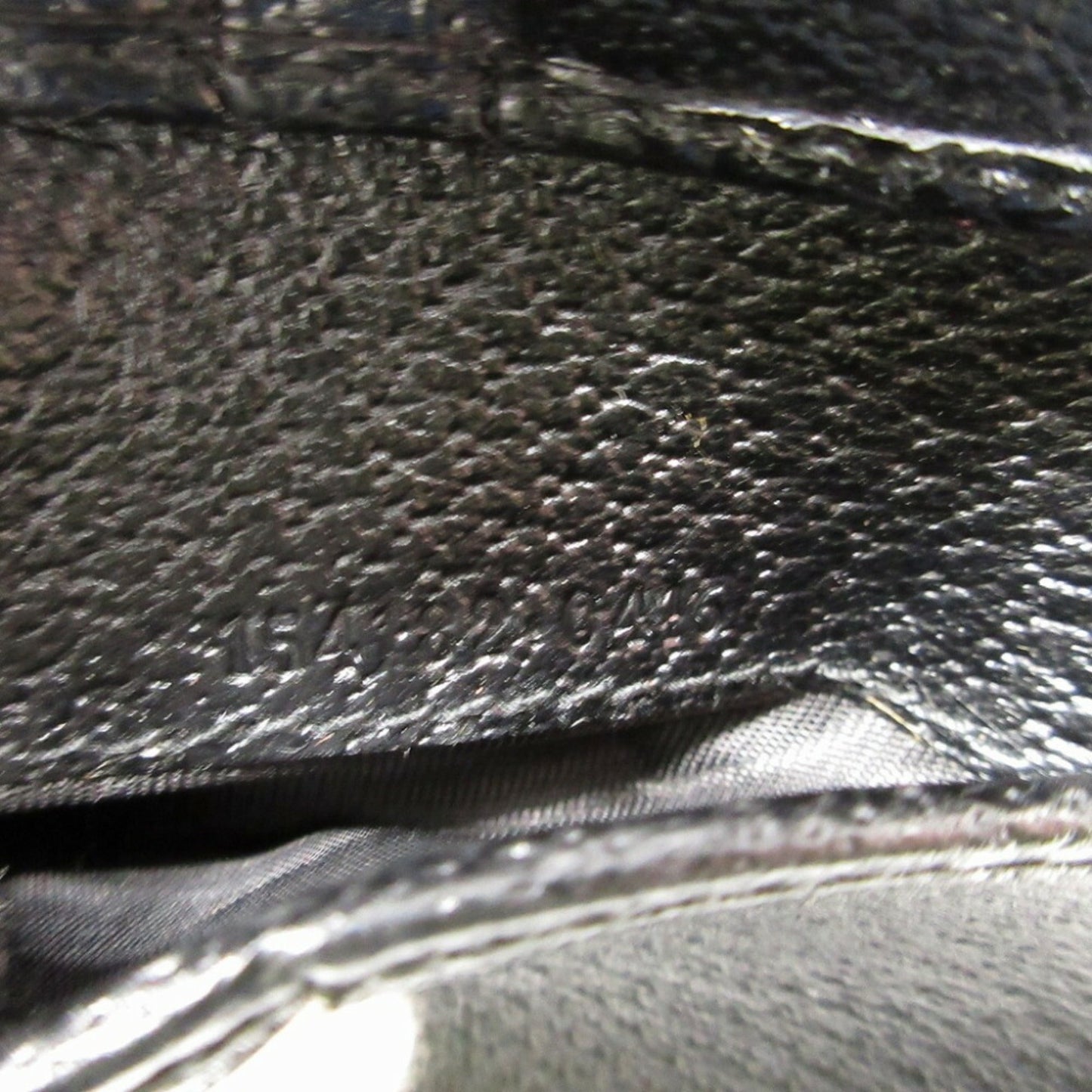 Gucci Black Gg Canvas Leather Wallet (Bi-Fold) ( )