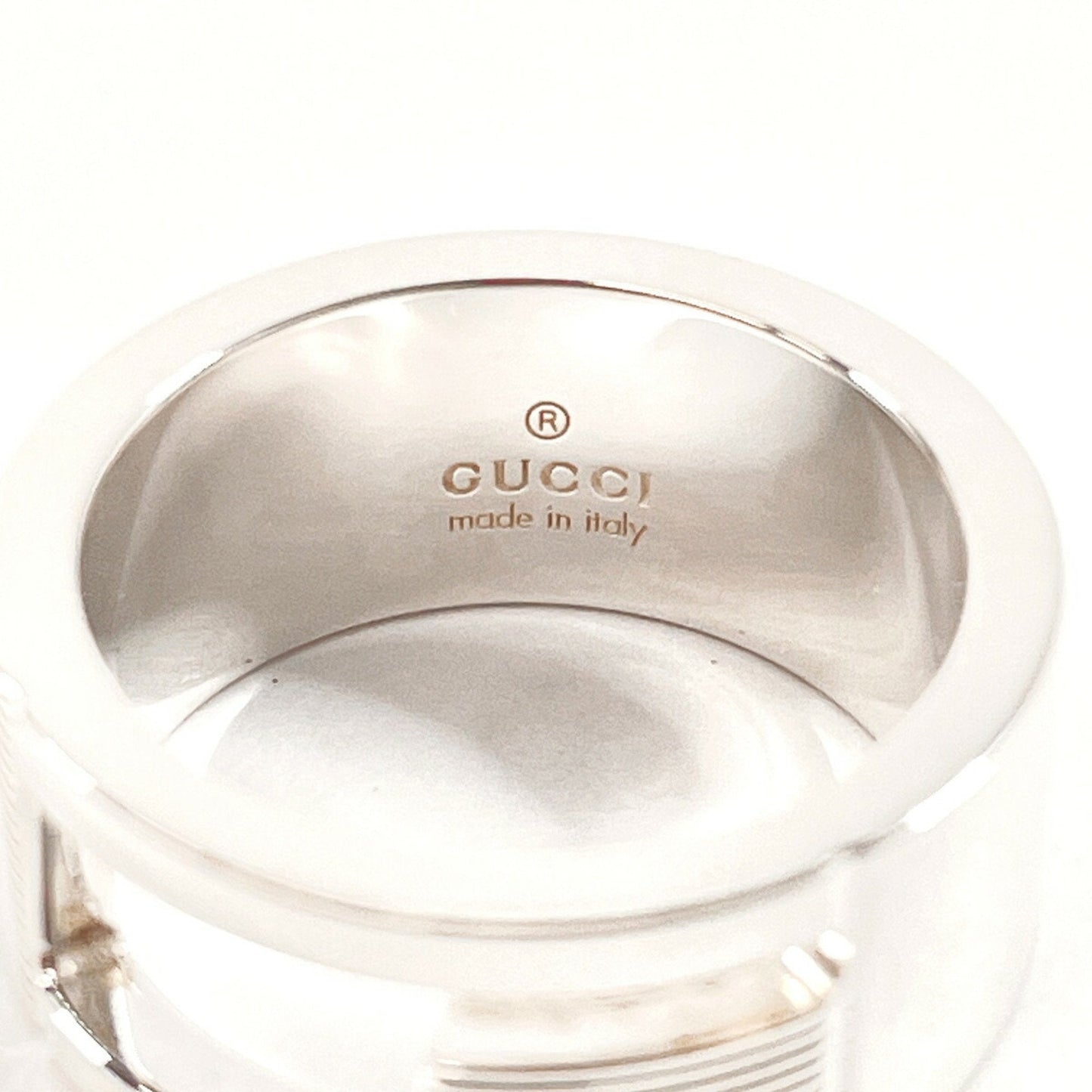 Gucci Silver Silver 925 Band Ring ( )