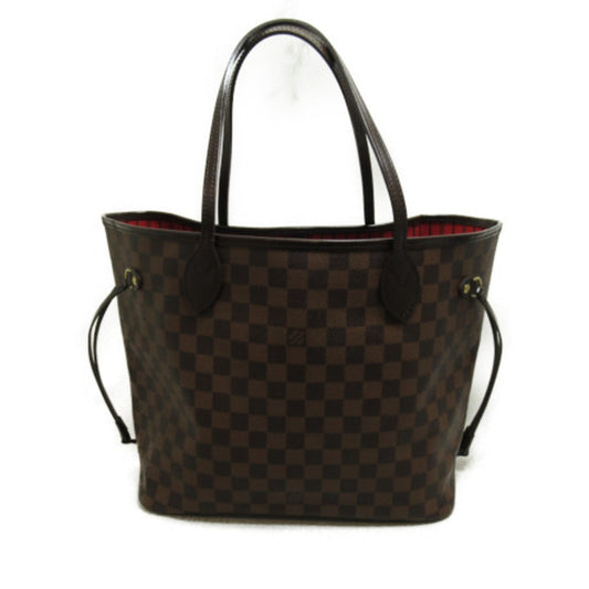 LOUIS VUITTON Neverfull MM Brown Ebene Damier PVC coated canvas Tote