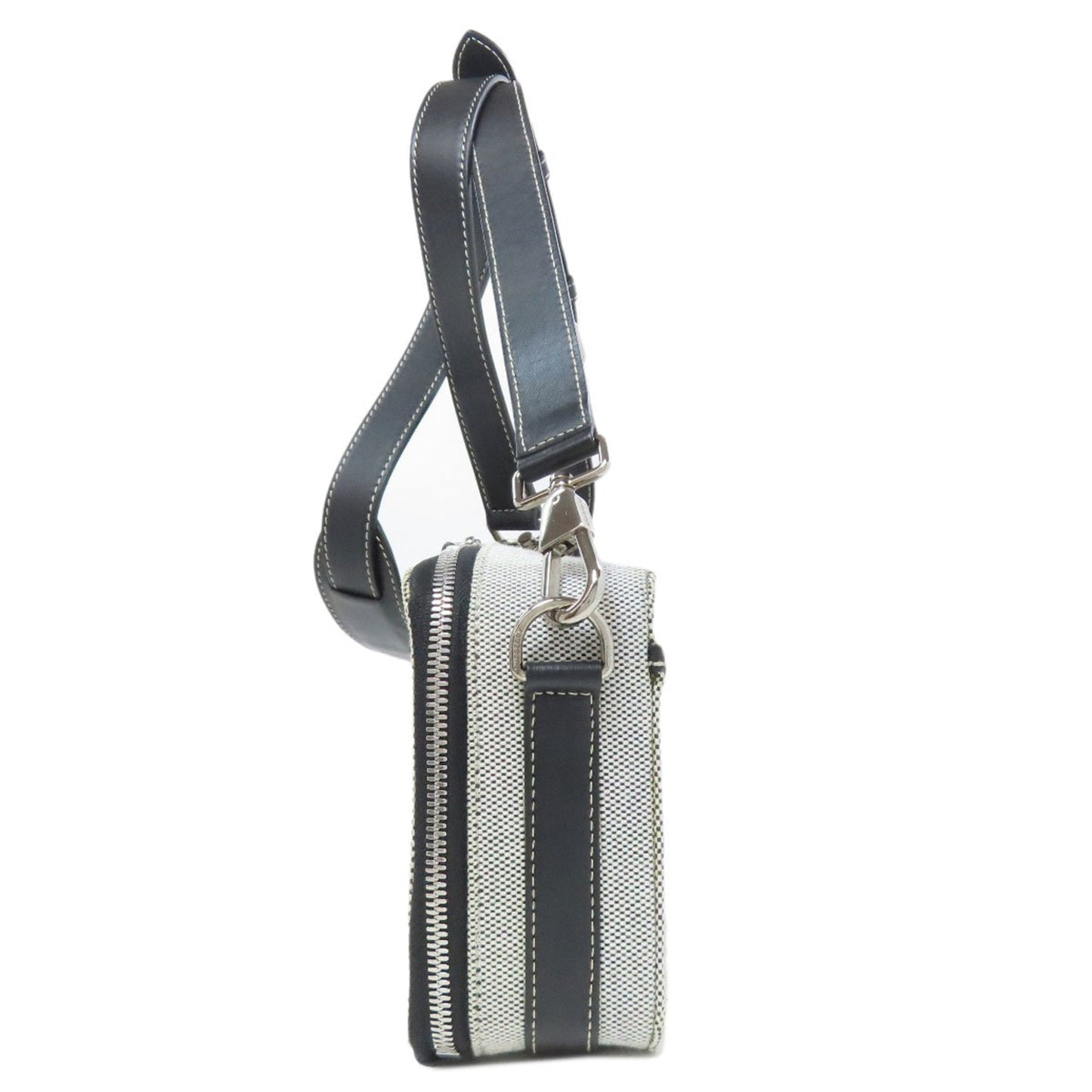 Burberry Black Canvas Shoulder Bag ( )
