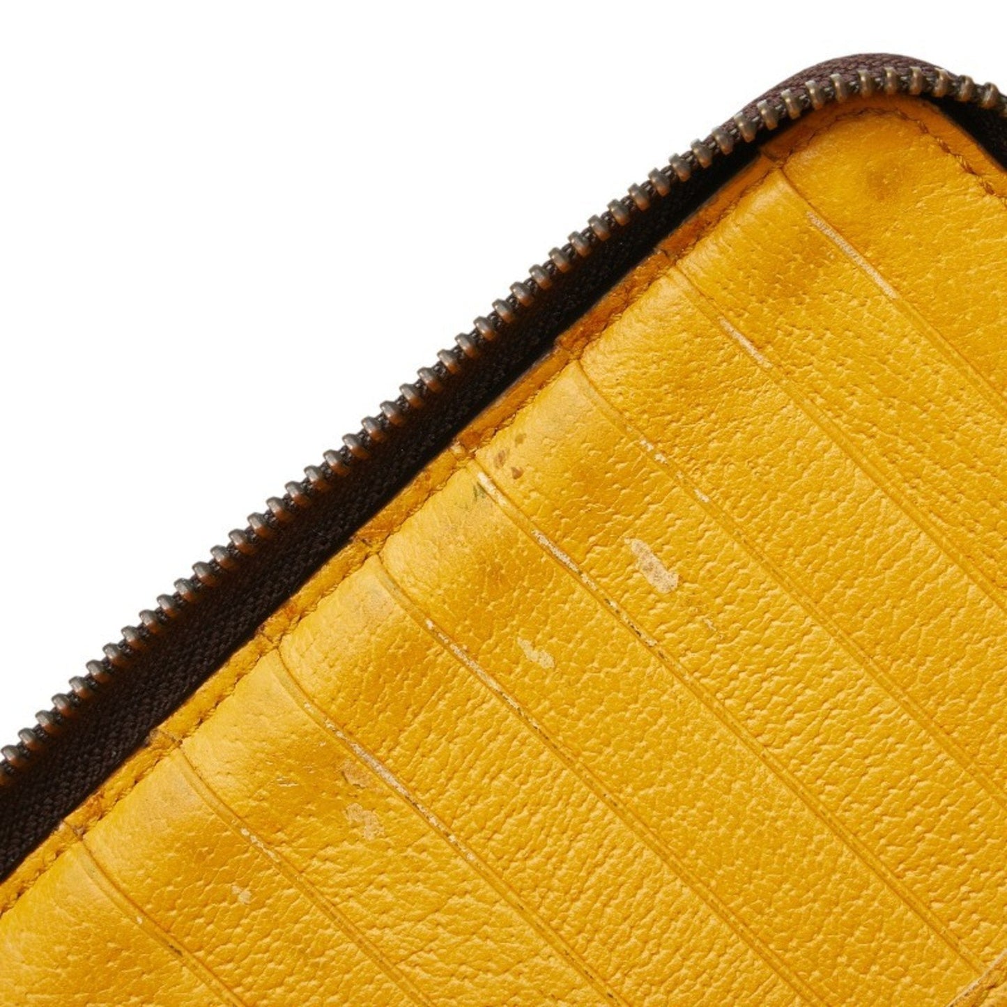 Gucci Beige Brown Pvc Leather Long Wallet (Bi-Fold) ( )
