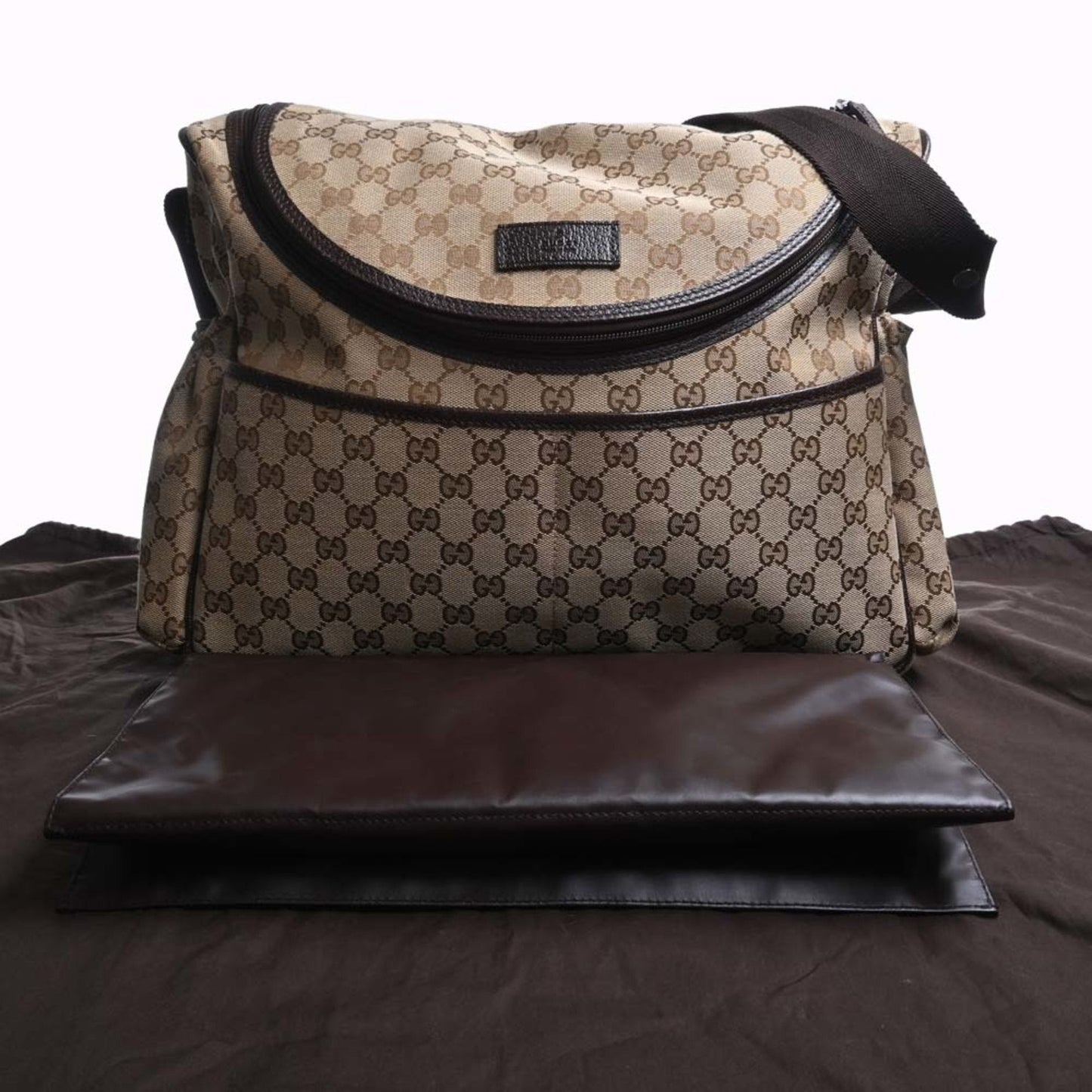 Gucci Canvas Shoulder Bag