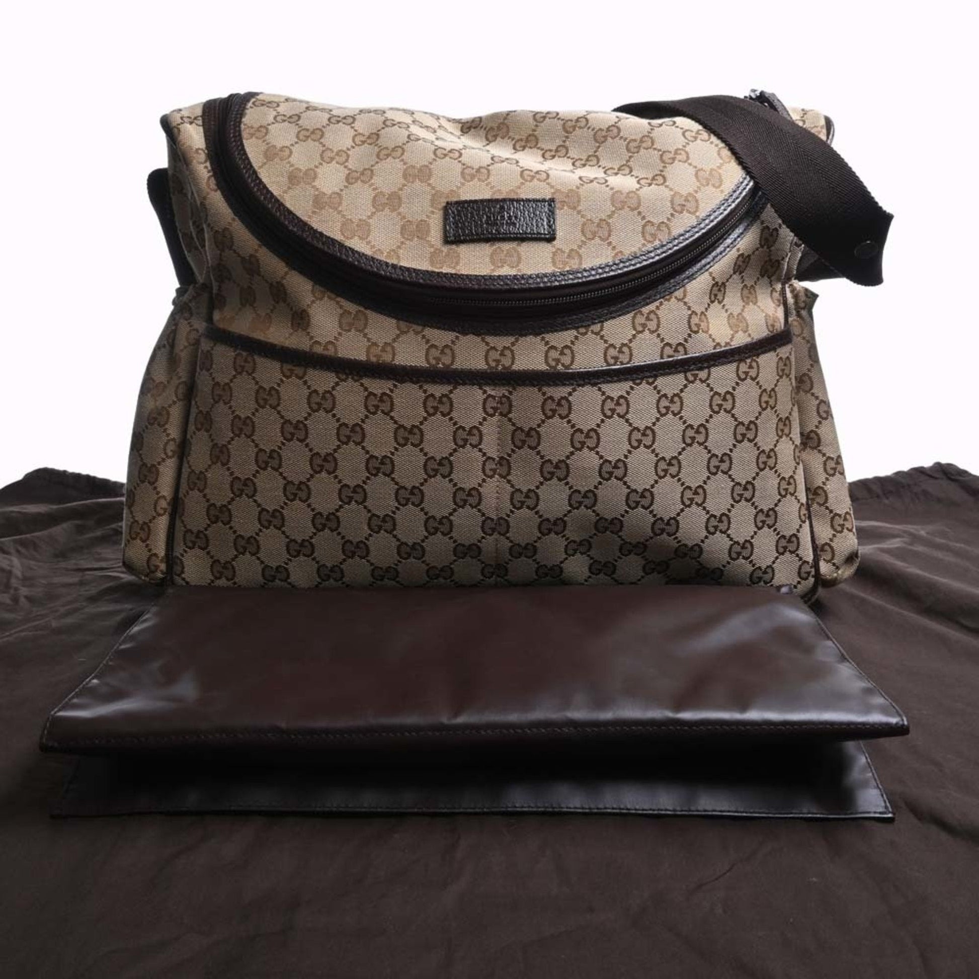 Gucci Canvas Shoulder Bag