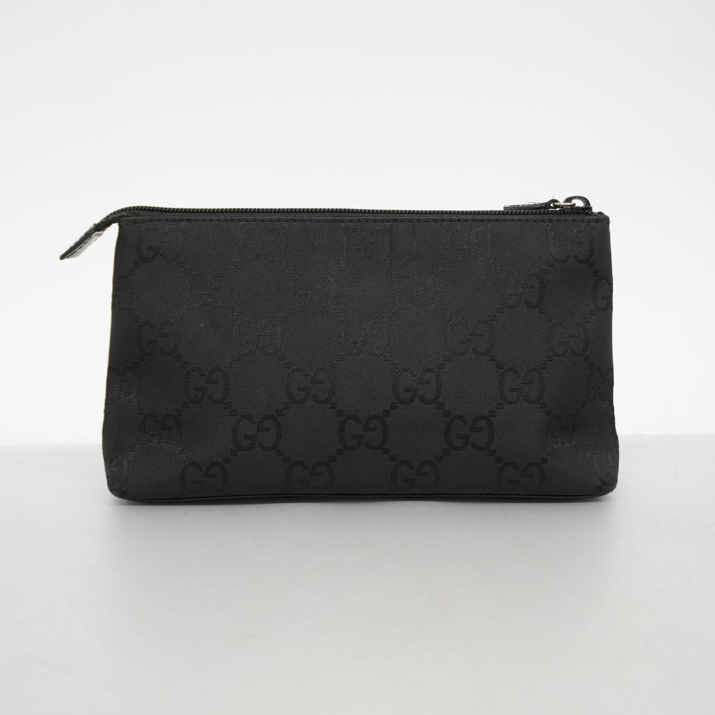 GUCCI Auth  Pouch 039 1117 Women's Nylon Pouch Black