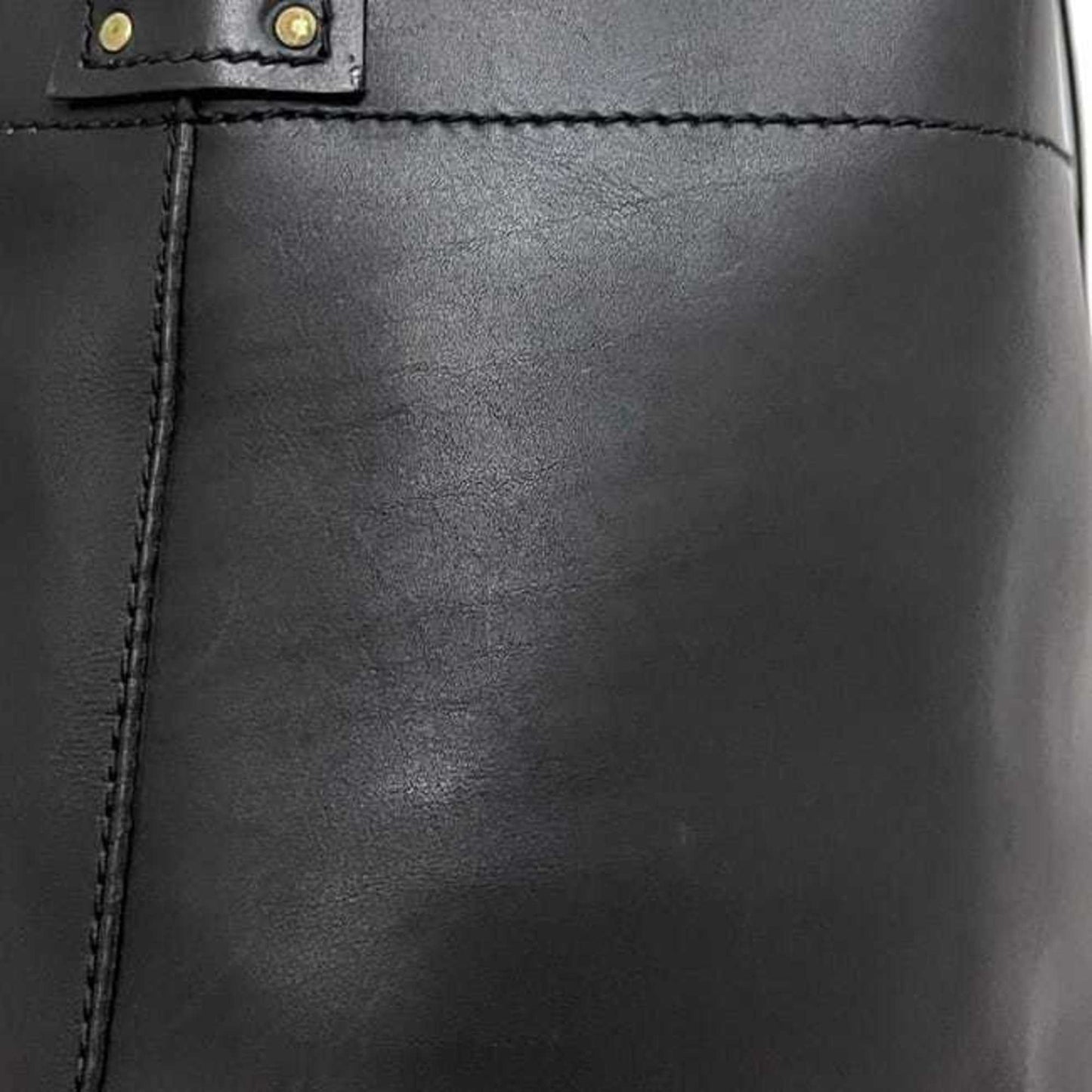 Gucci Black Leather Tote Bag ( )