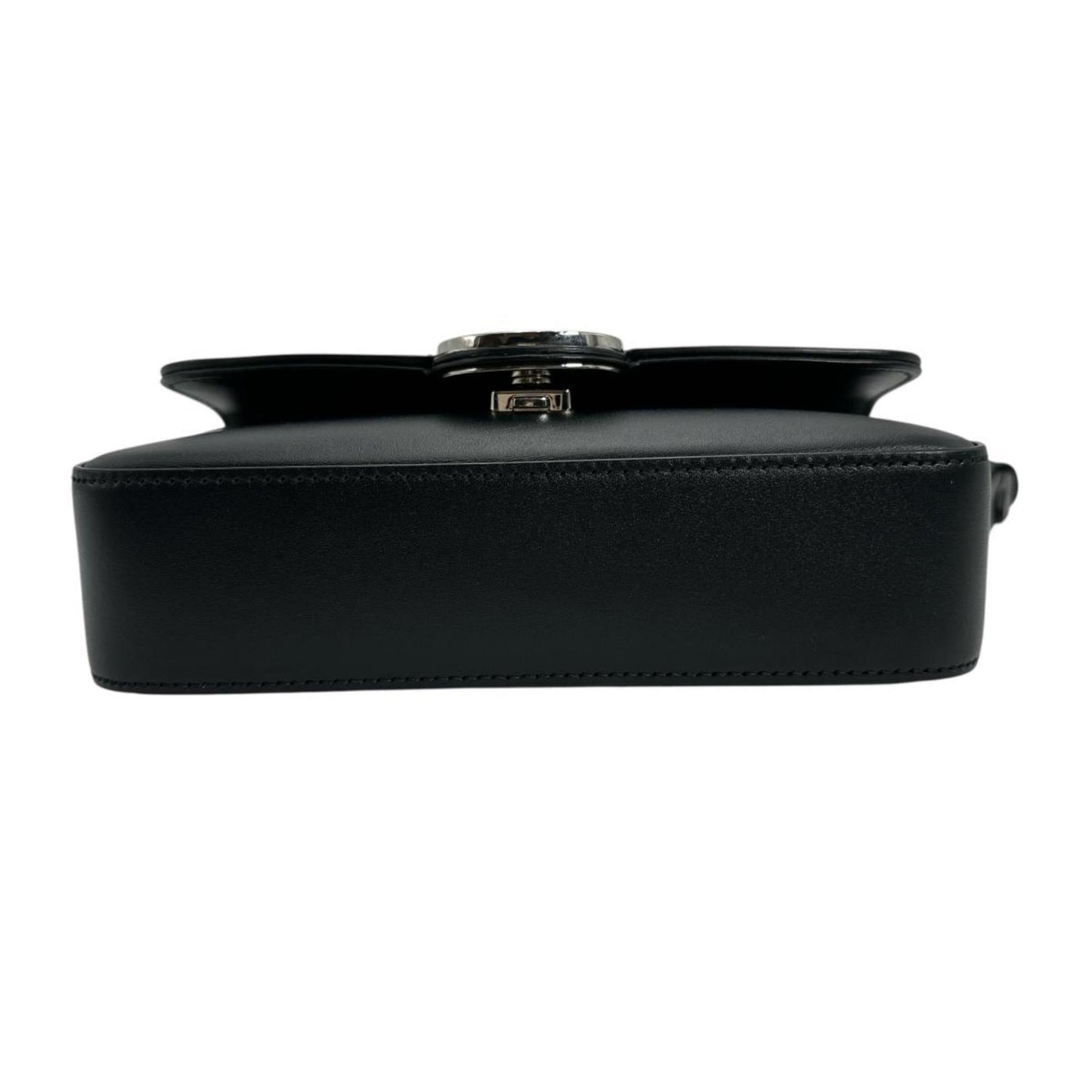 Gucci Black Leather Shoulder Bag ( )