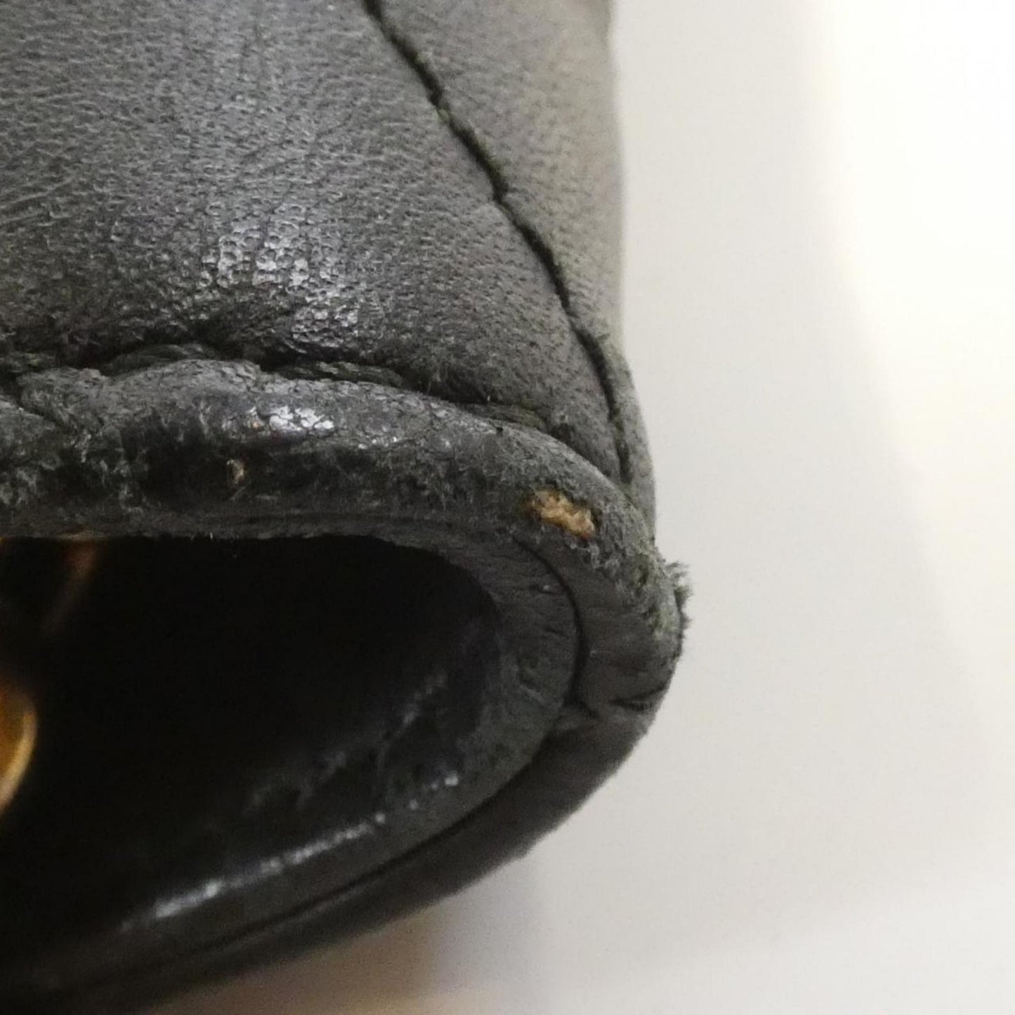 Gucci Black Leather Shoulder Bag ( )
