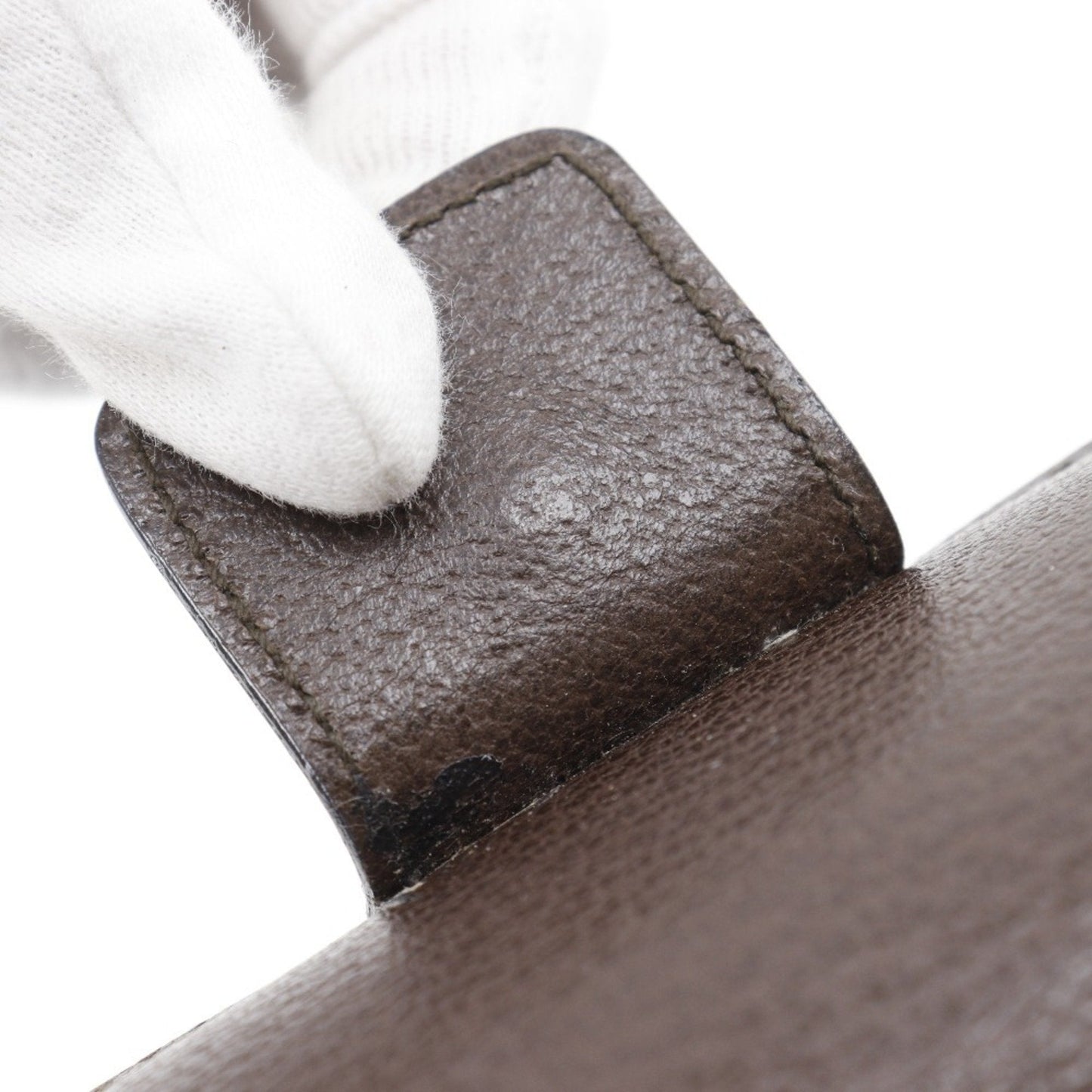 Gucci Brown Leather Handbag ( )