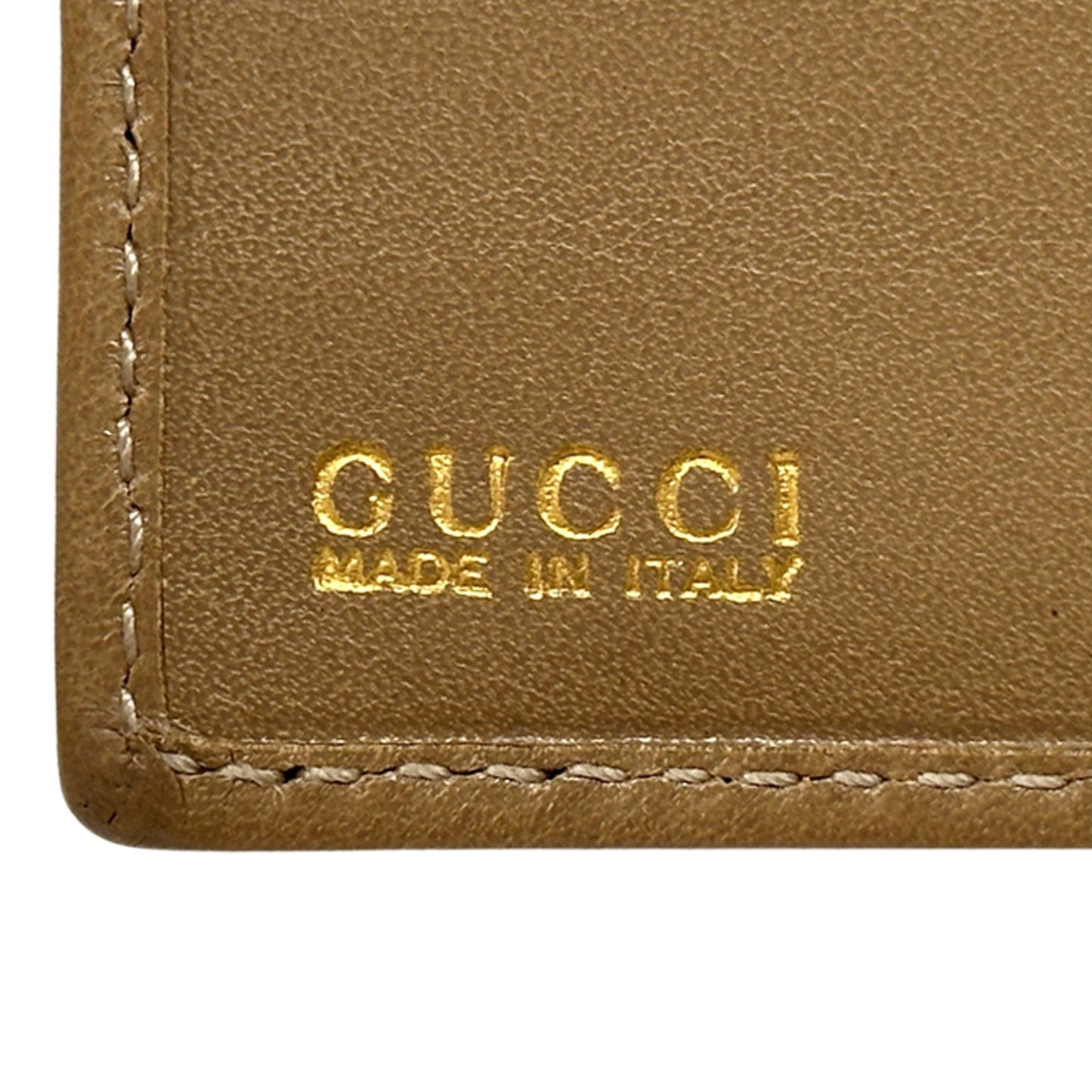Gucci Brown Leather Wallet (Bi-Fold) ( )