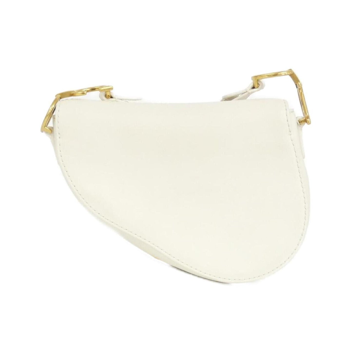 Christian Dior Gold Leather Shoulder Bag ()