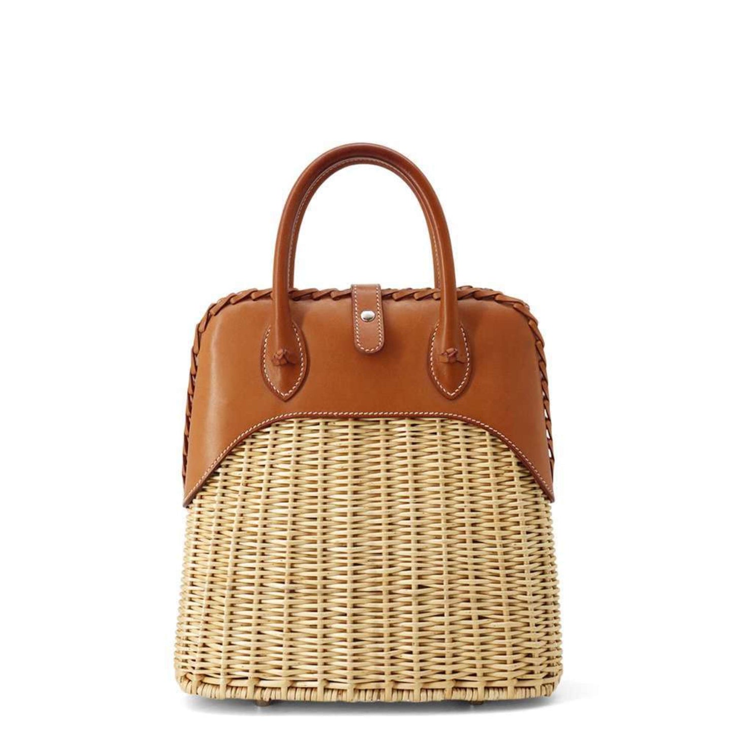 Hermes Kara Fauve Natural Barenia Leather Handbag ( )