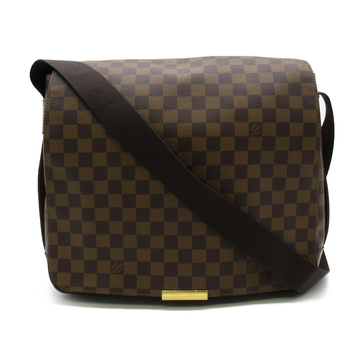 LOUIS VUITTON Bastille Shoulder Bag Brown Damier PVC coated canvas