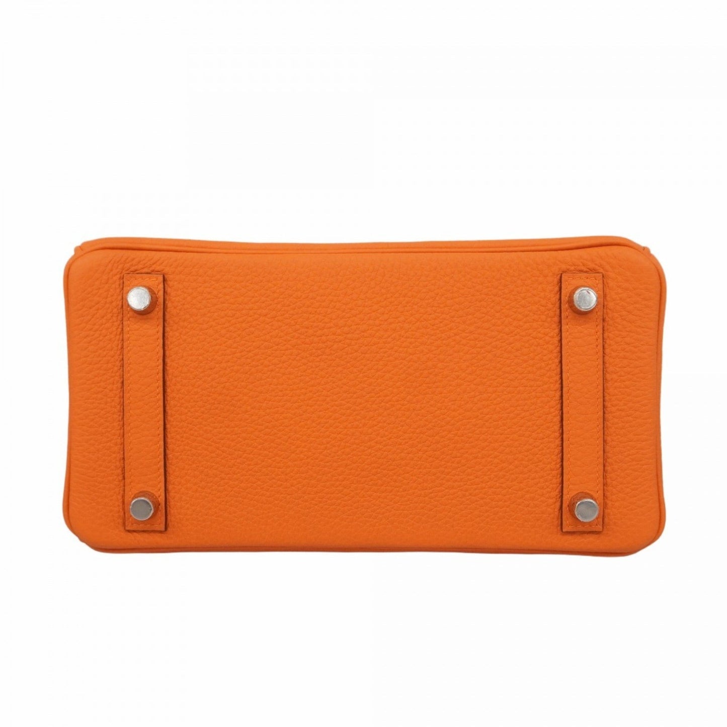 Hermes Orange Togo Leather Handbag ( )
