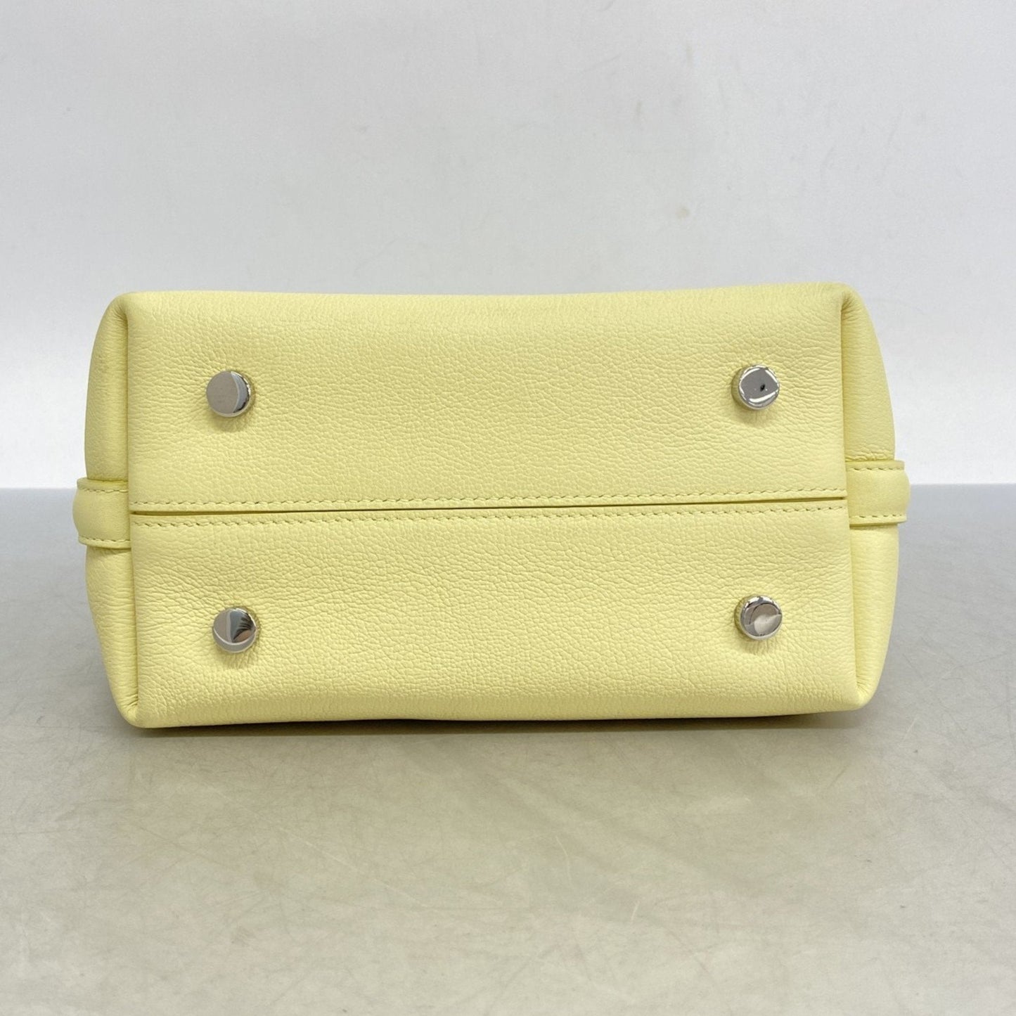 Christian Dior Yellow Leather Handbag ()