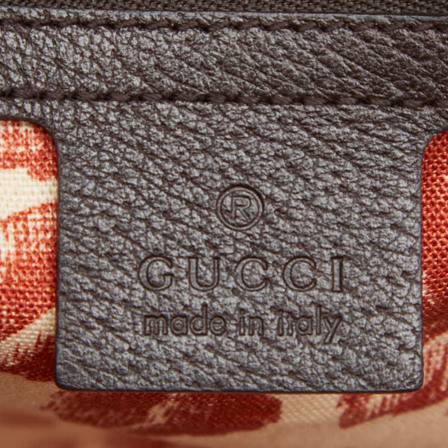Gucci Brown Leather Boston Bag Shoulder Bag ( )