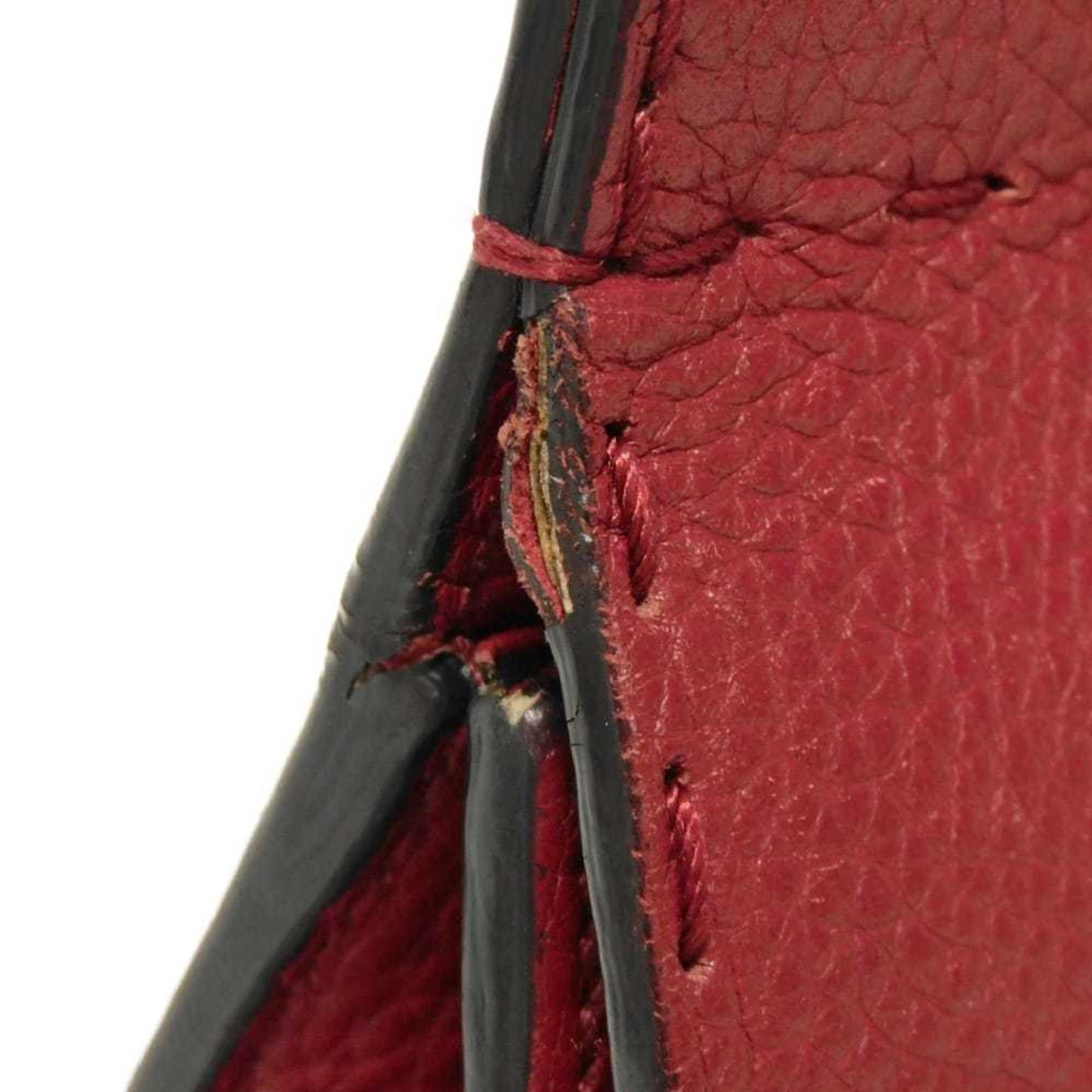 Gucci Gg Marmont Red Color Leather Handbag Shoulder Bag ( )