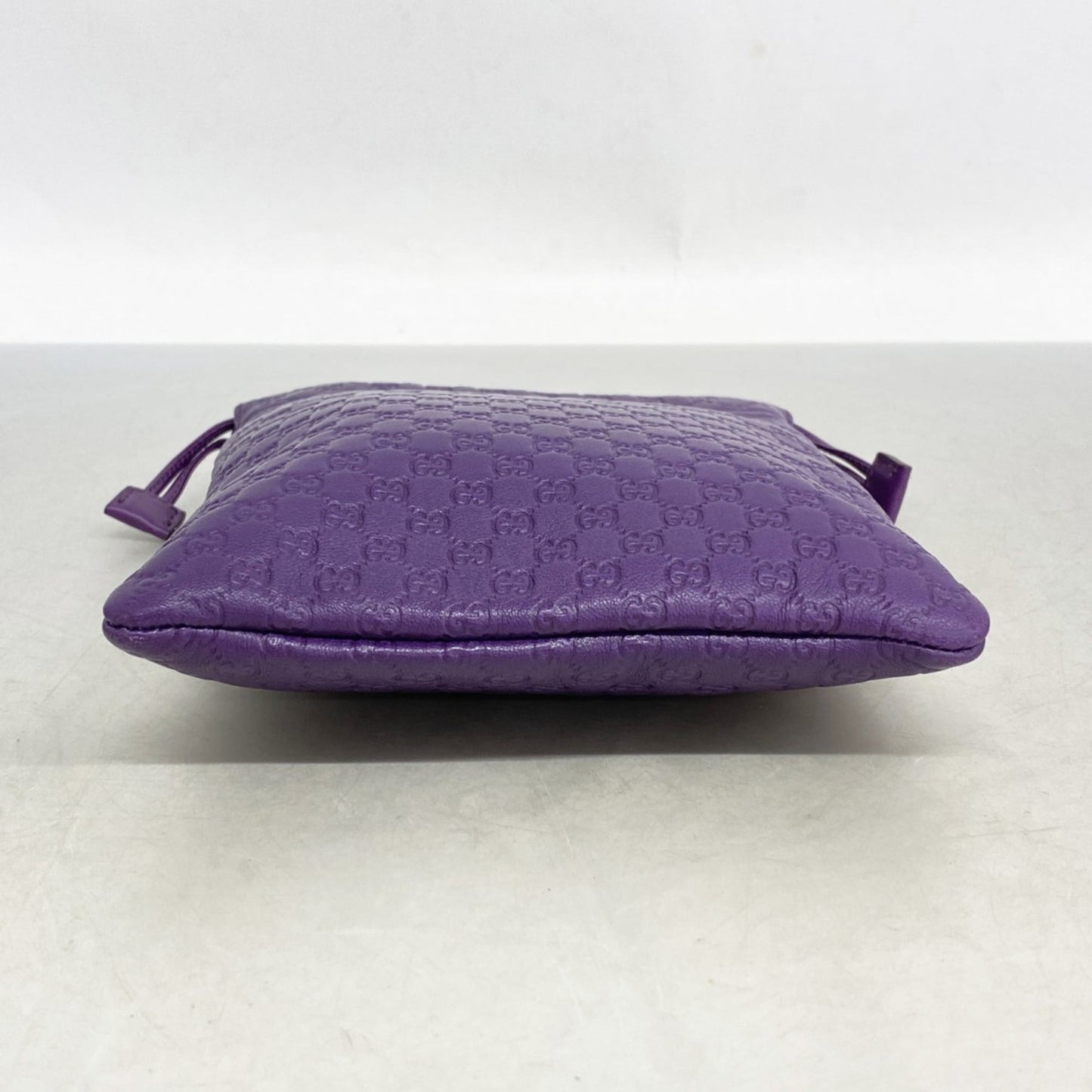 Gucci Purple Leather Pouch ( )