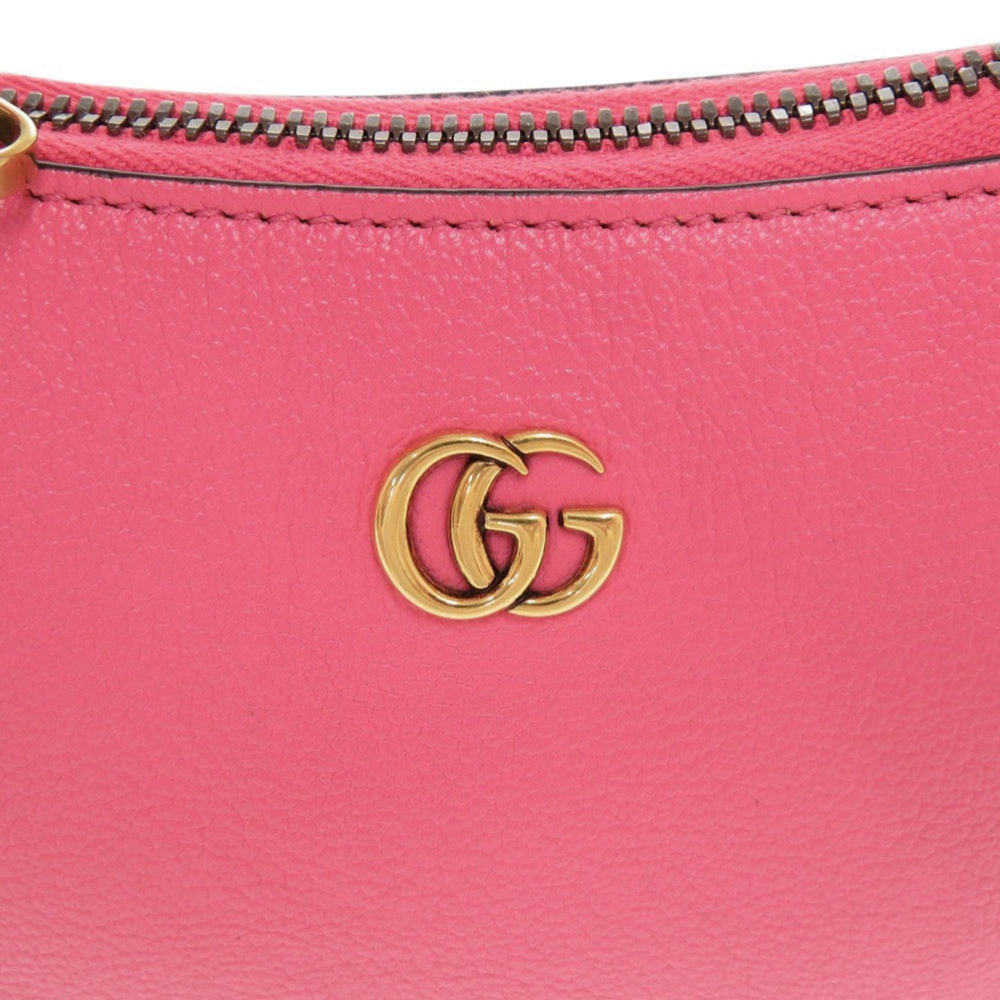 Gucci Pink Leather Handbag Shoulder Bag ( )