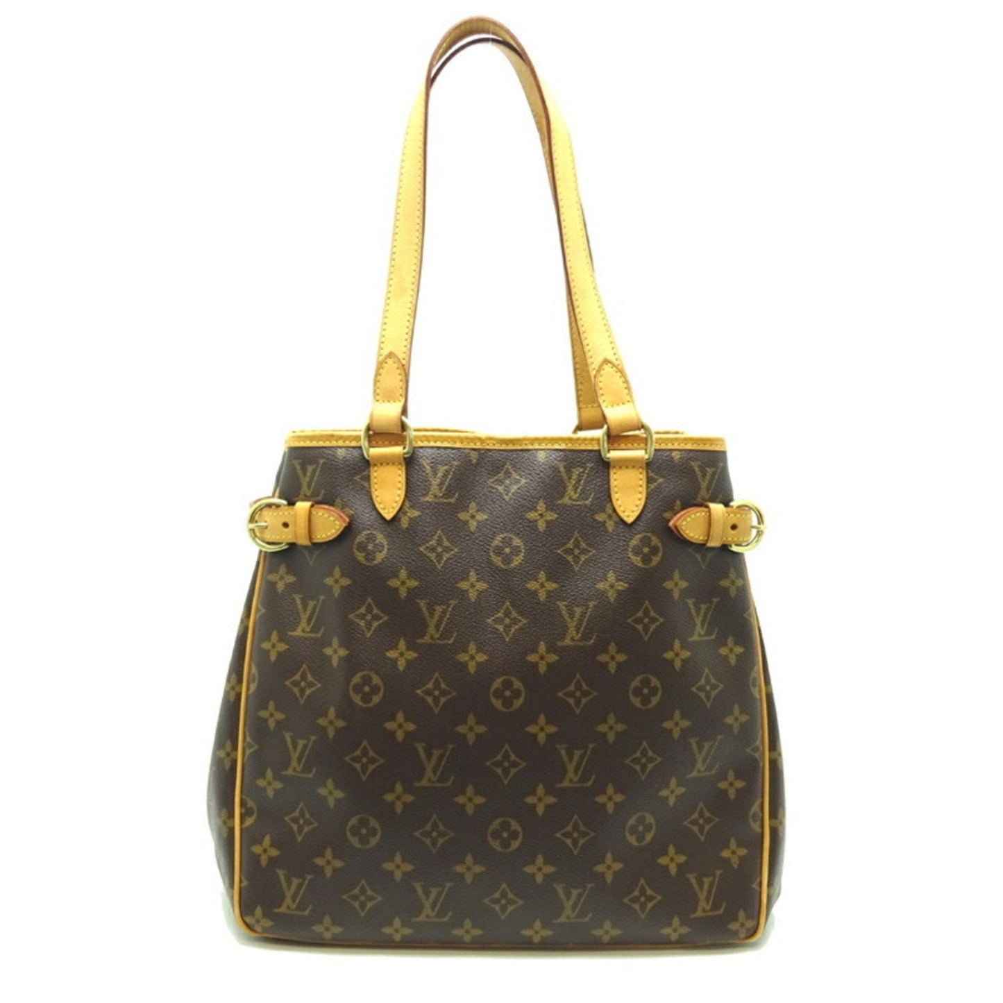 Louis Vuitton Batignolles Vertical Women's Shoulder Bag Monogram Brown