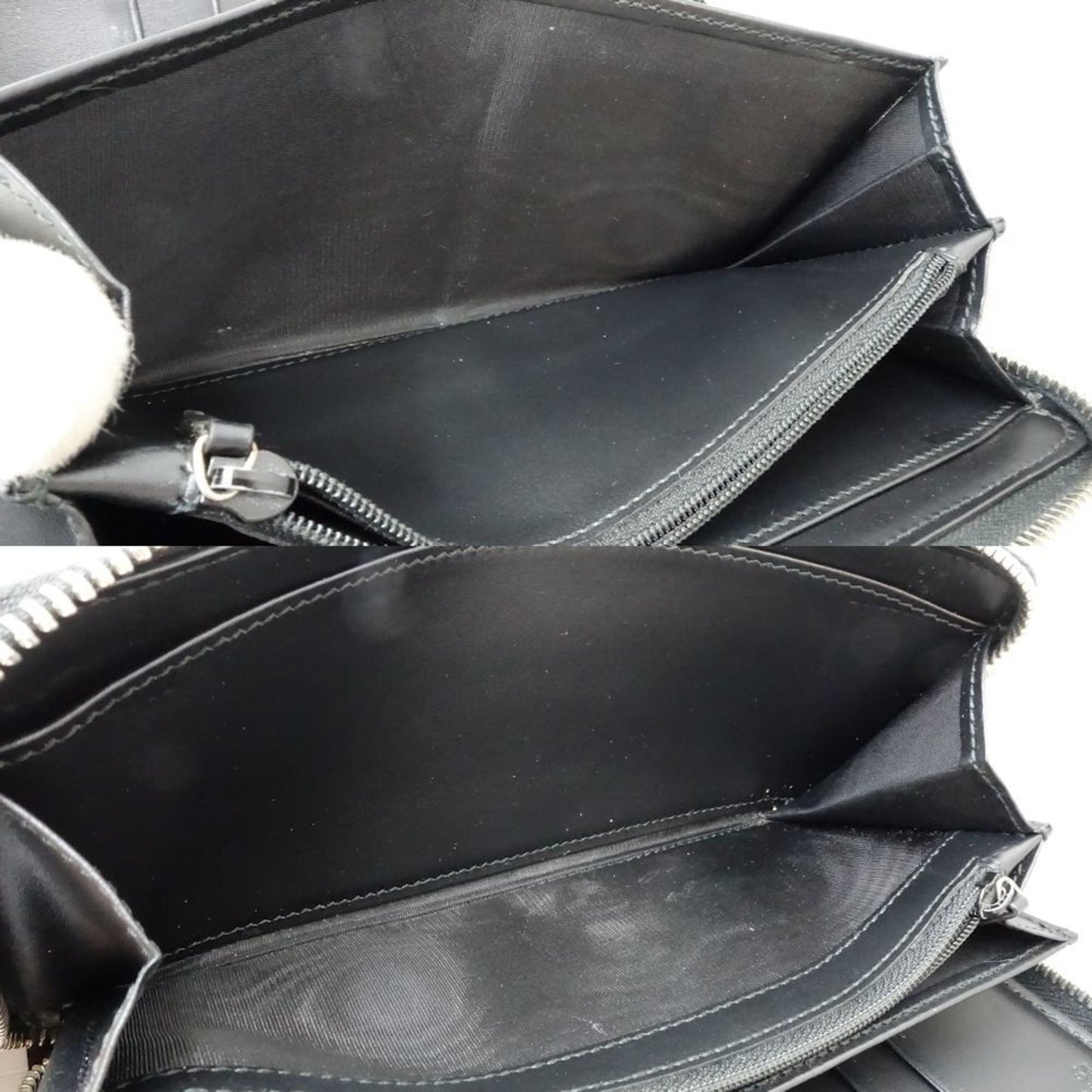 Gucci Black Leather Long Wallet (Bi-Fold) ( )