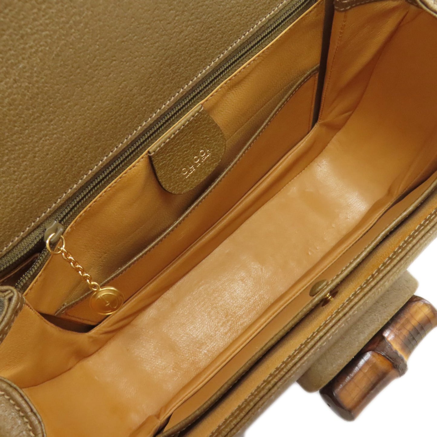 Gucci Brown Leather Handbag ( )