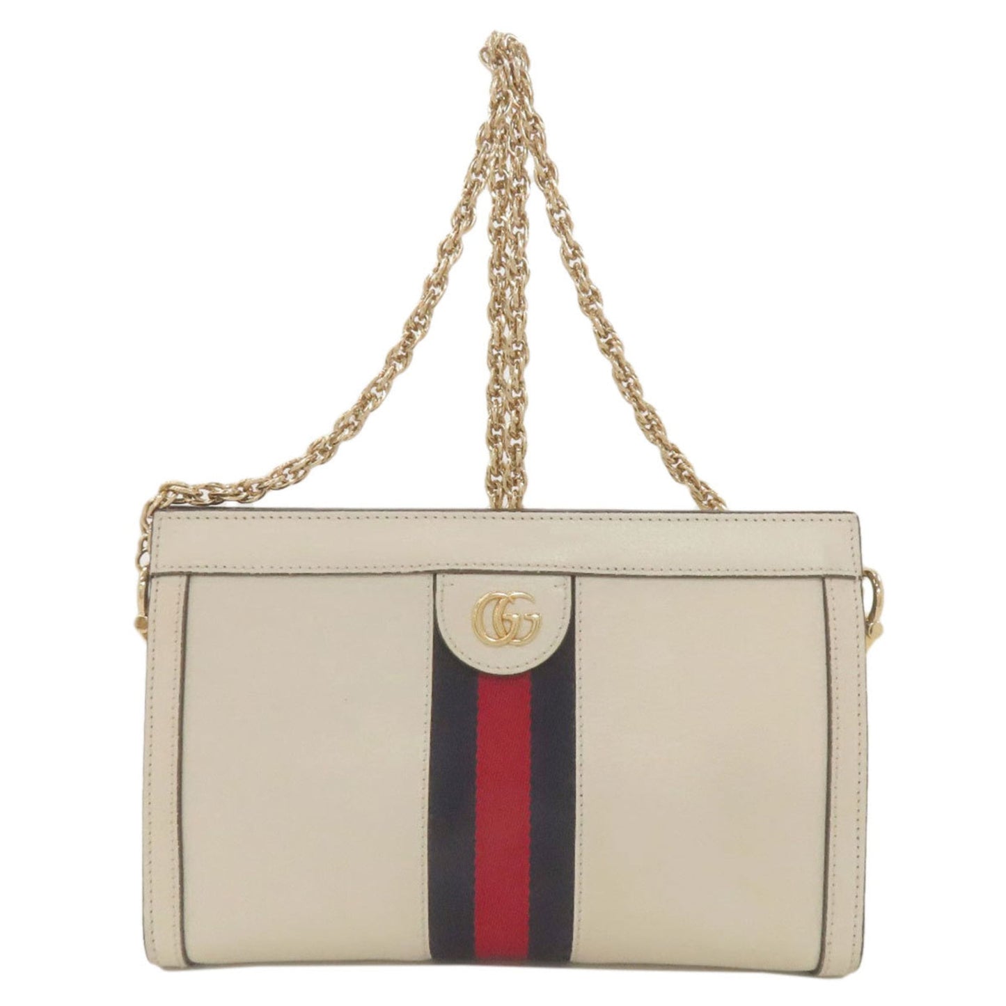 Gucci White Leather Shoulder Bag ( )