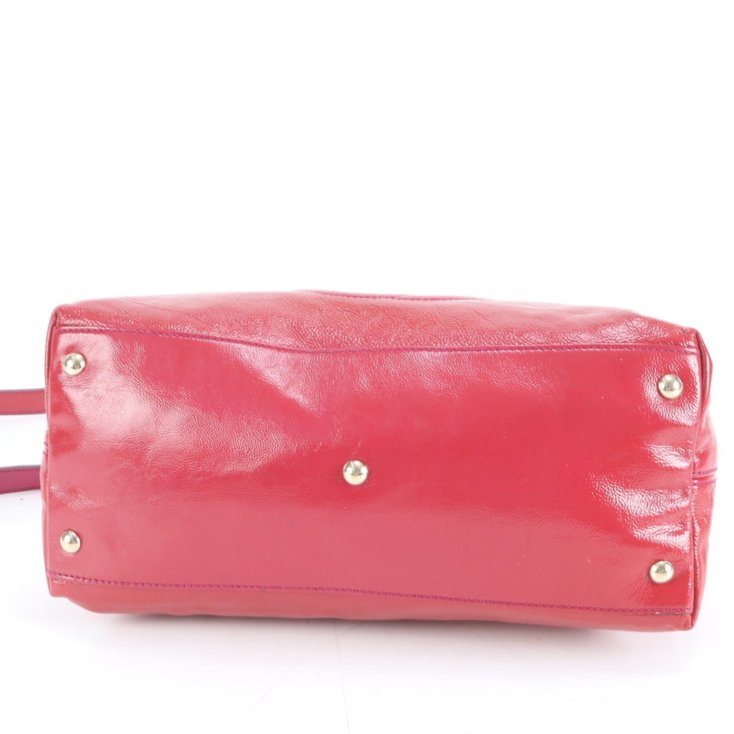 Gucci Pink Red Color Leather Shoulder Bag ( )